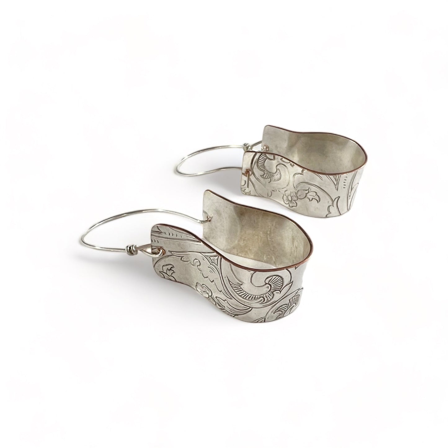 Silver Hoop Earrings