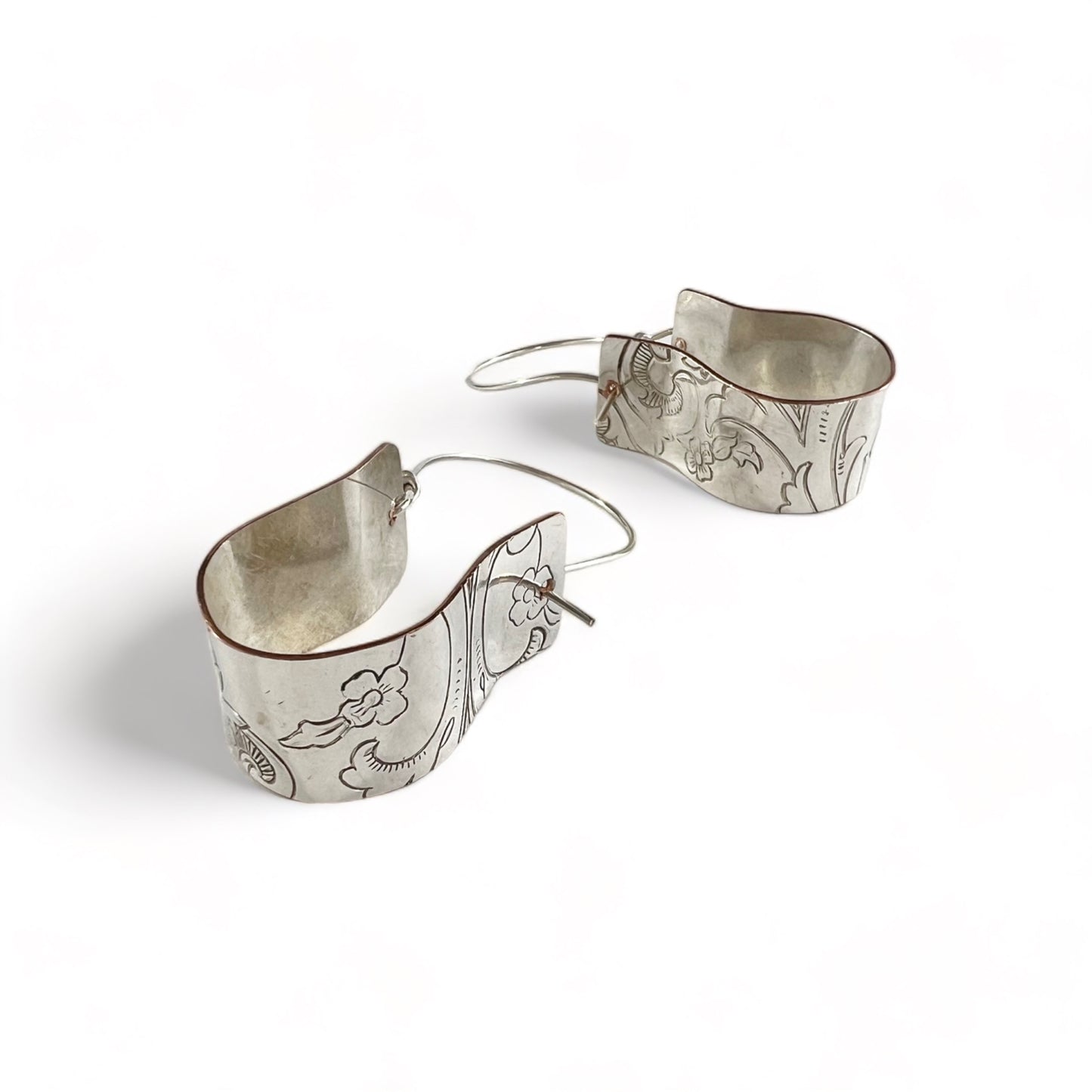 Silver Hoop Earrings