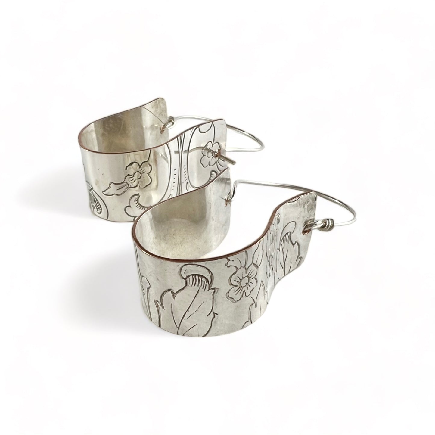 Silver Hoop Earrings