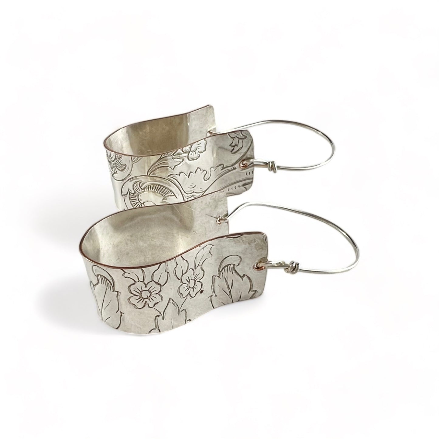 Silver Hoop Earrings