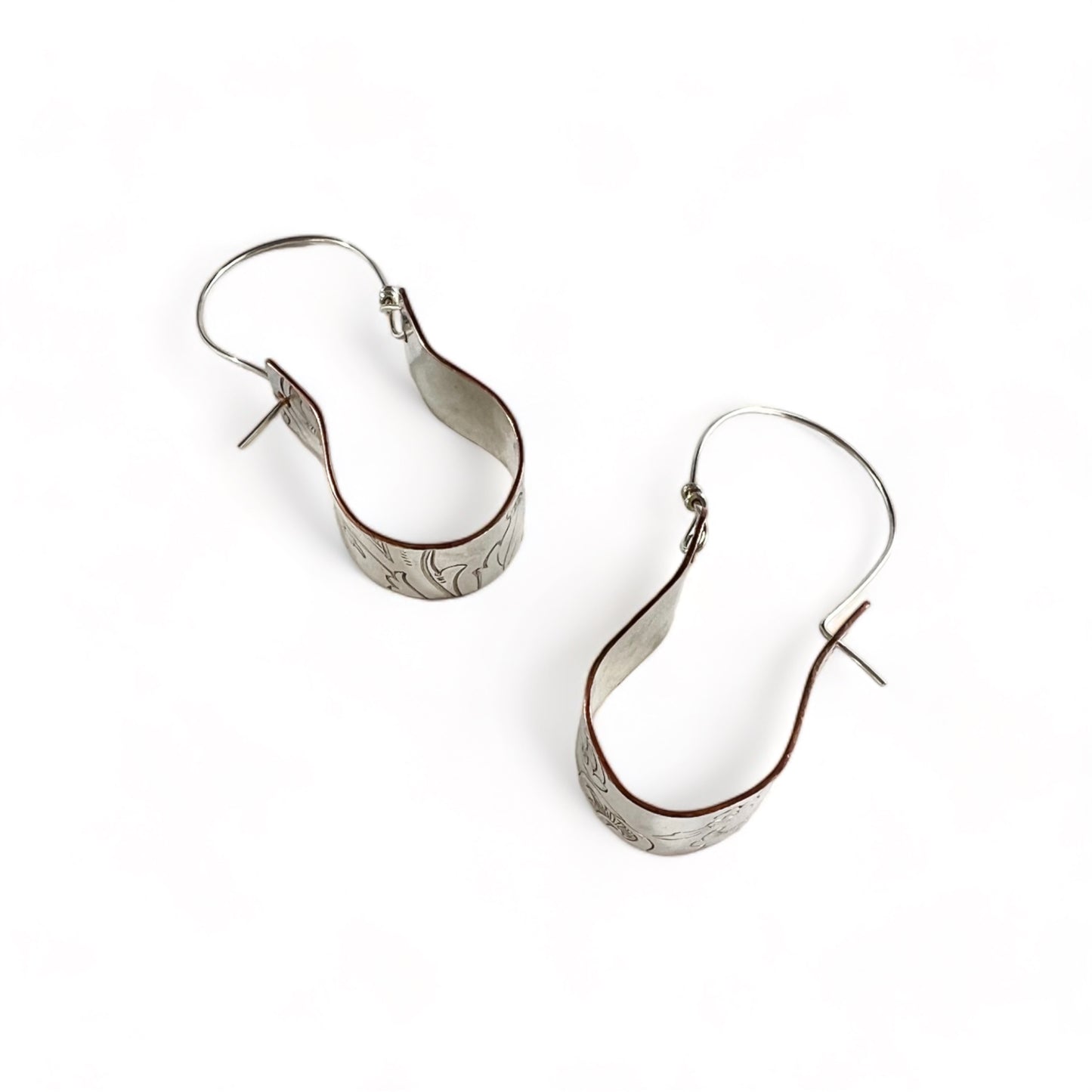 Silver Hoop Earrings