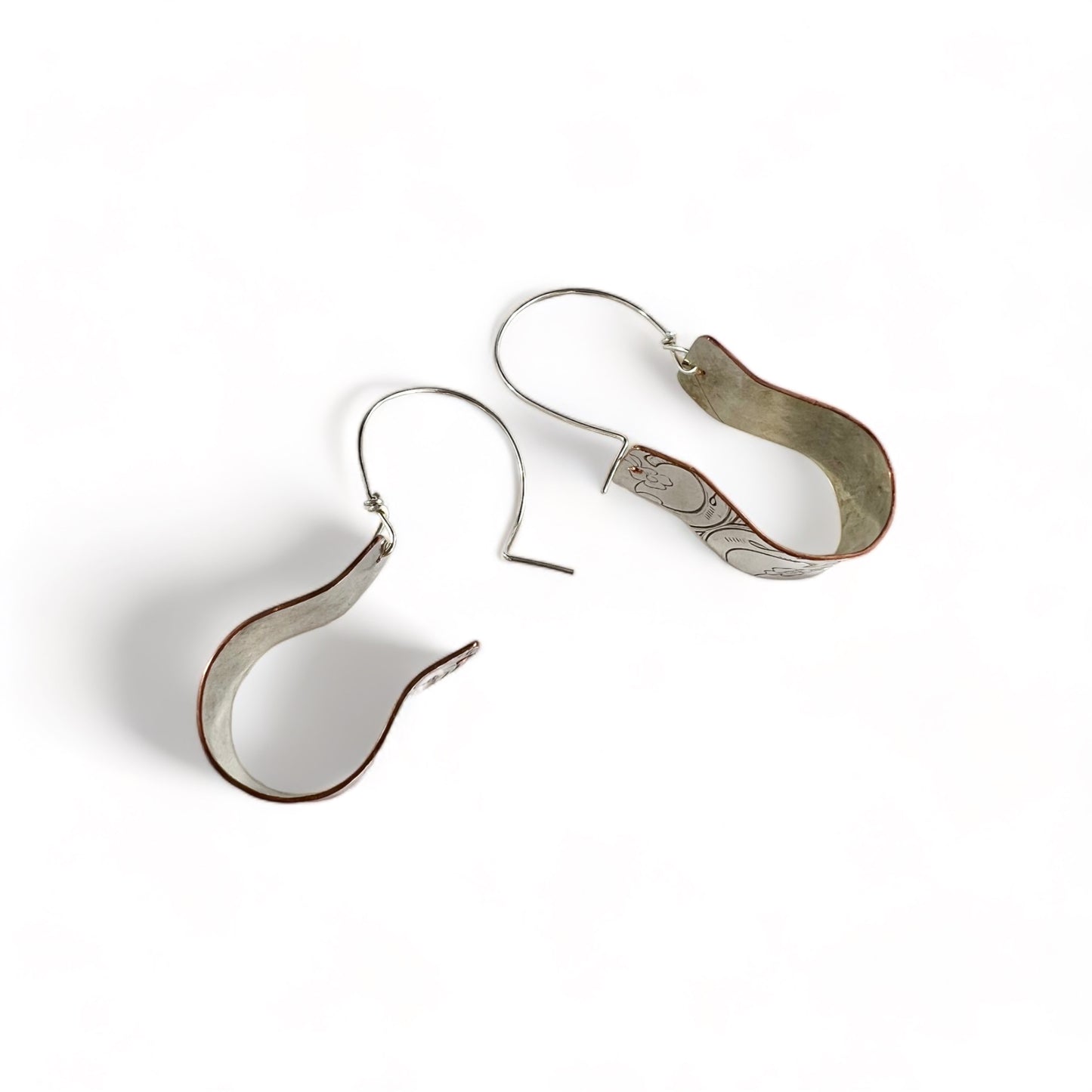 Silver Hoop Earrings