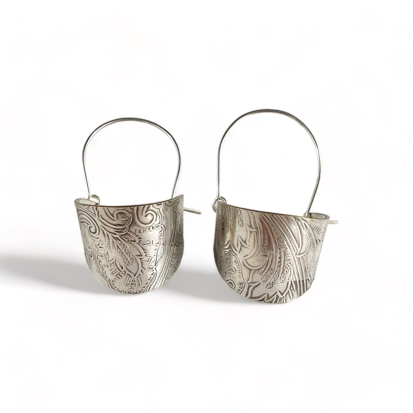 Silver Hoop Earrings