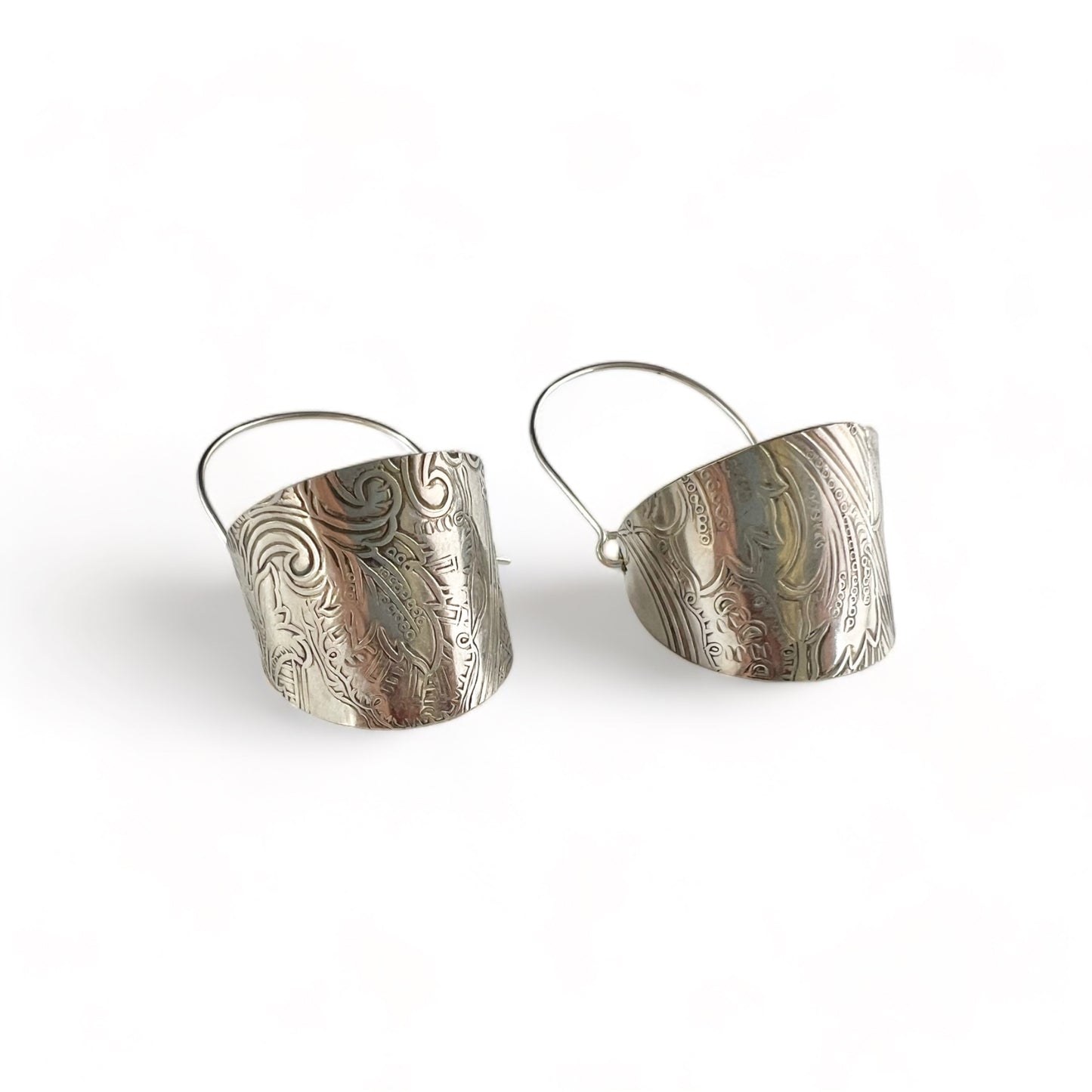 Silver Hoop Earrings