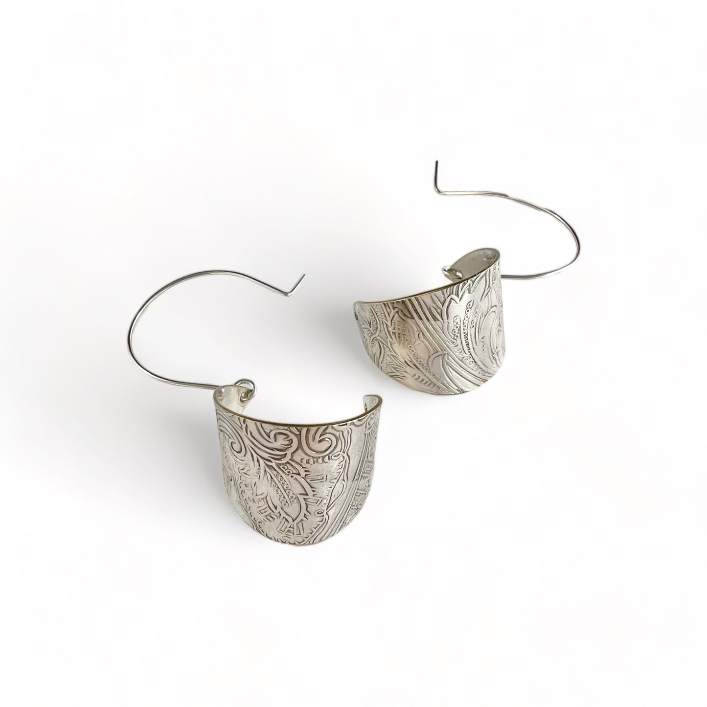Silver Hoop Earrings