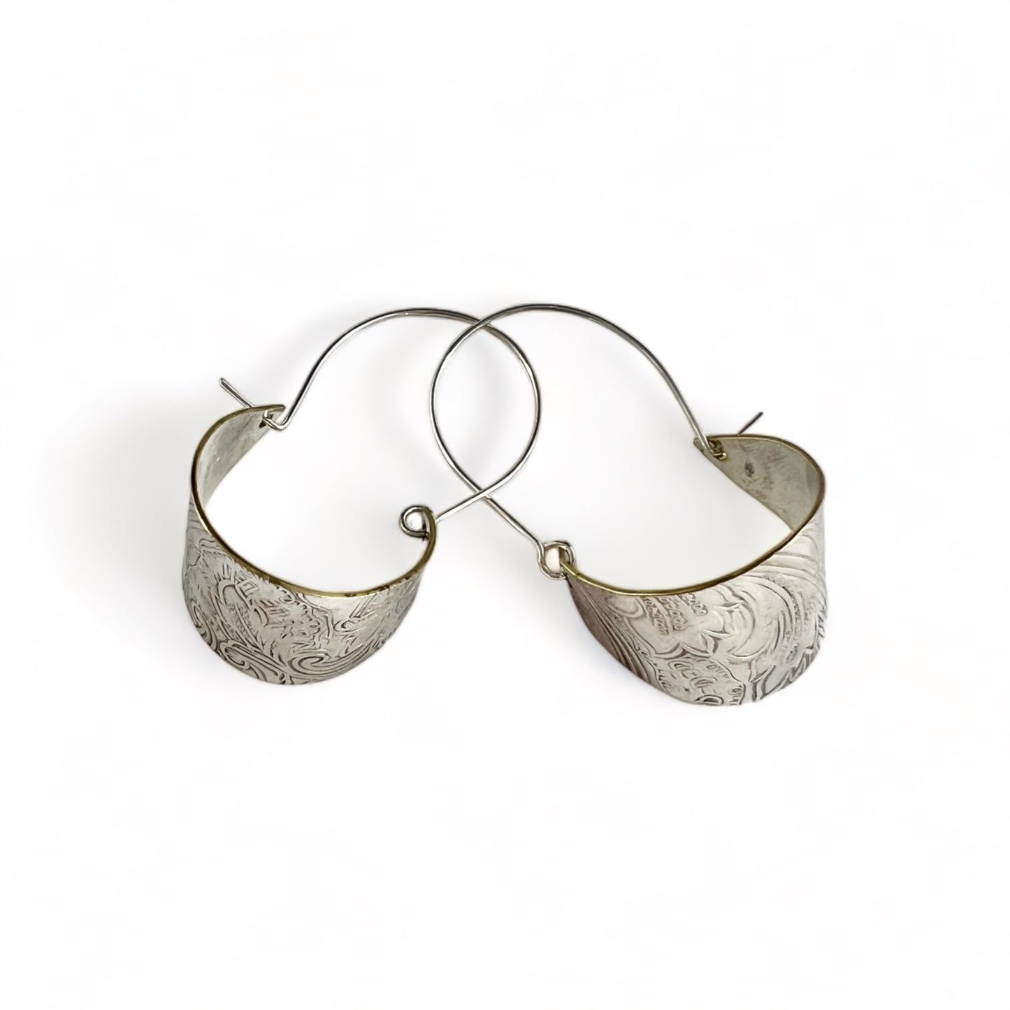Silver Hoop Earrings