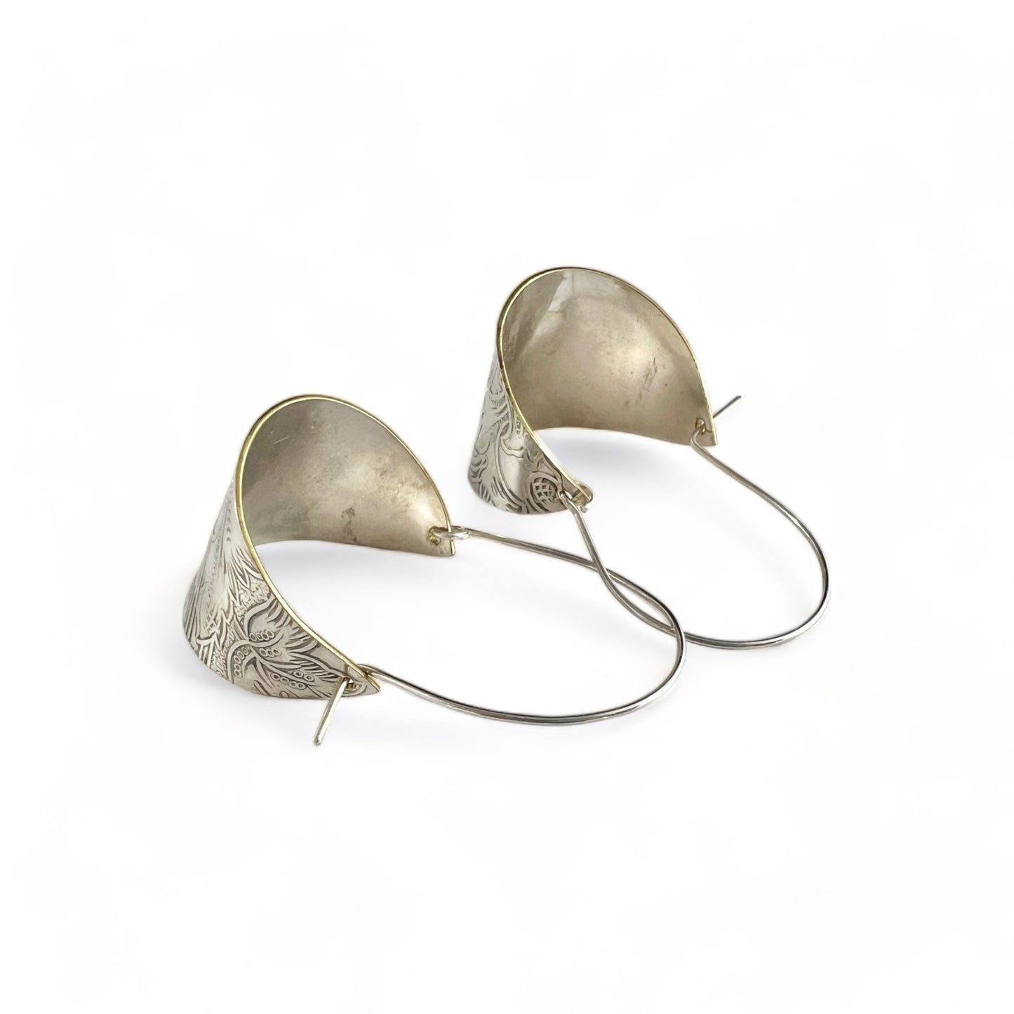 Silver Hoop Earrings