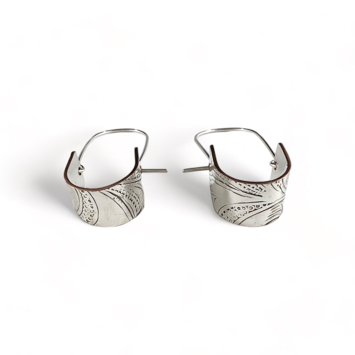 Silver Hoop Earrings