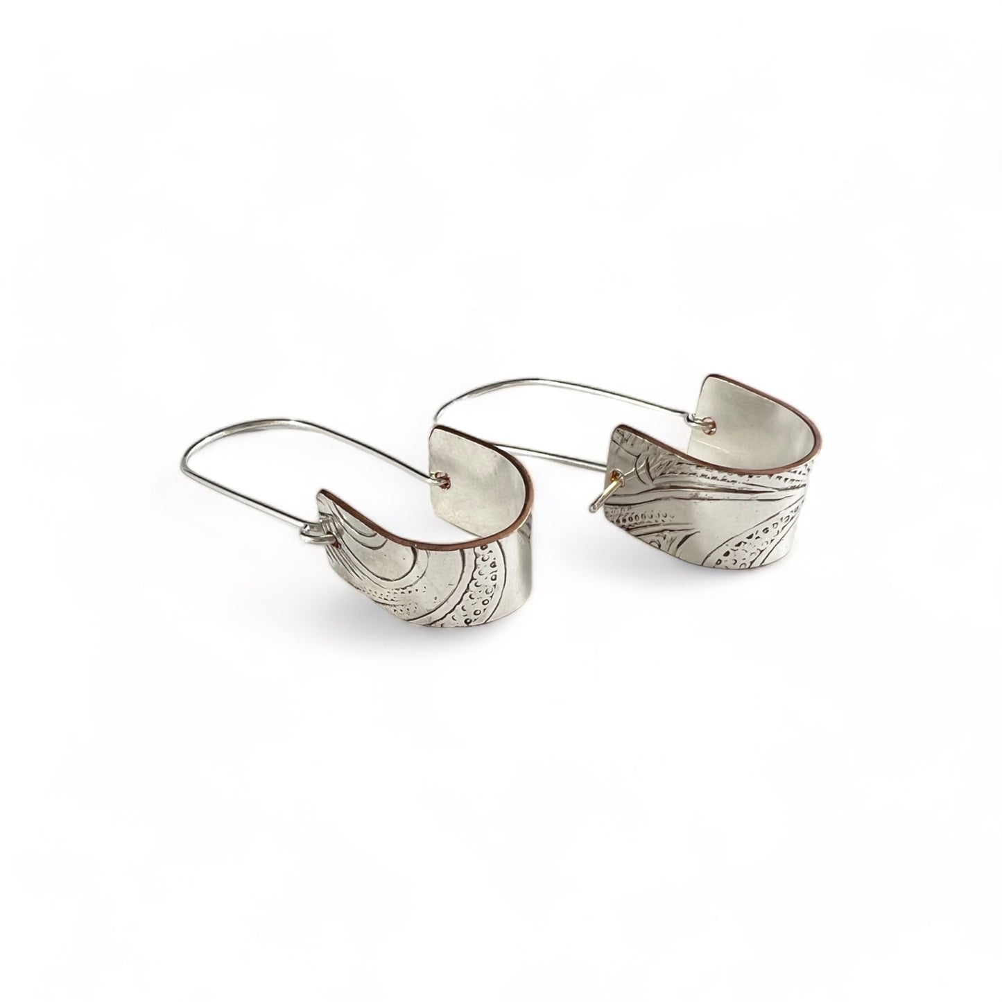 Silver Hoop Earrings