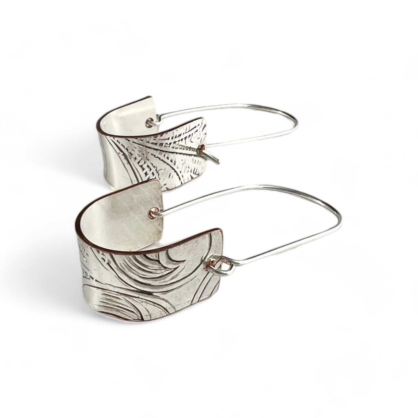 Silver Hoop Earrings