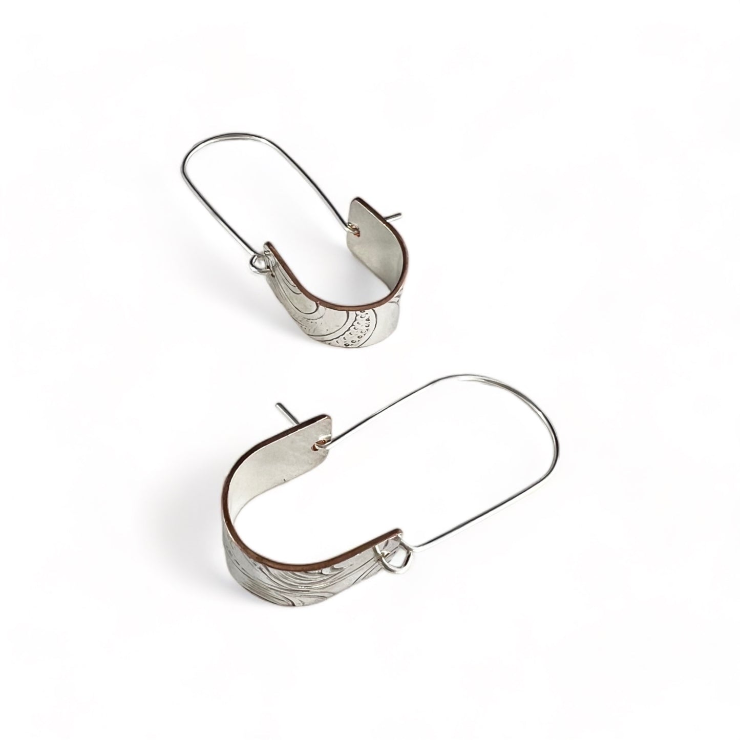 Silver Hoop Earrings