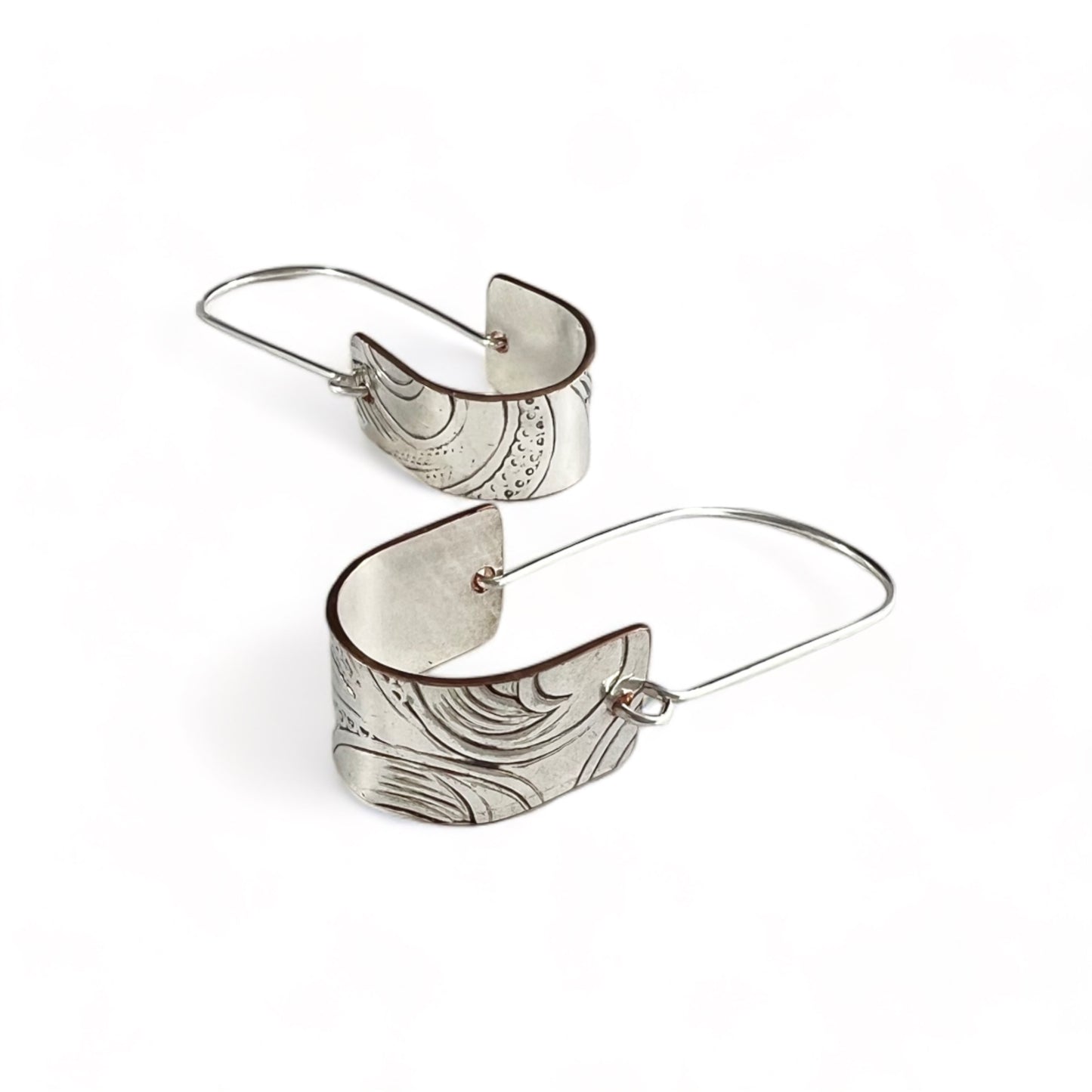 Silver Hoop Earrings