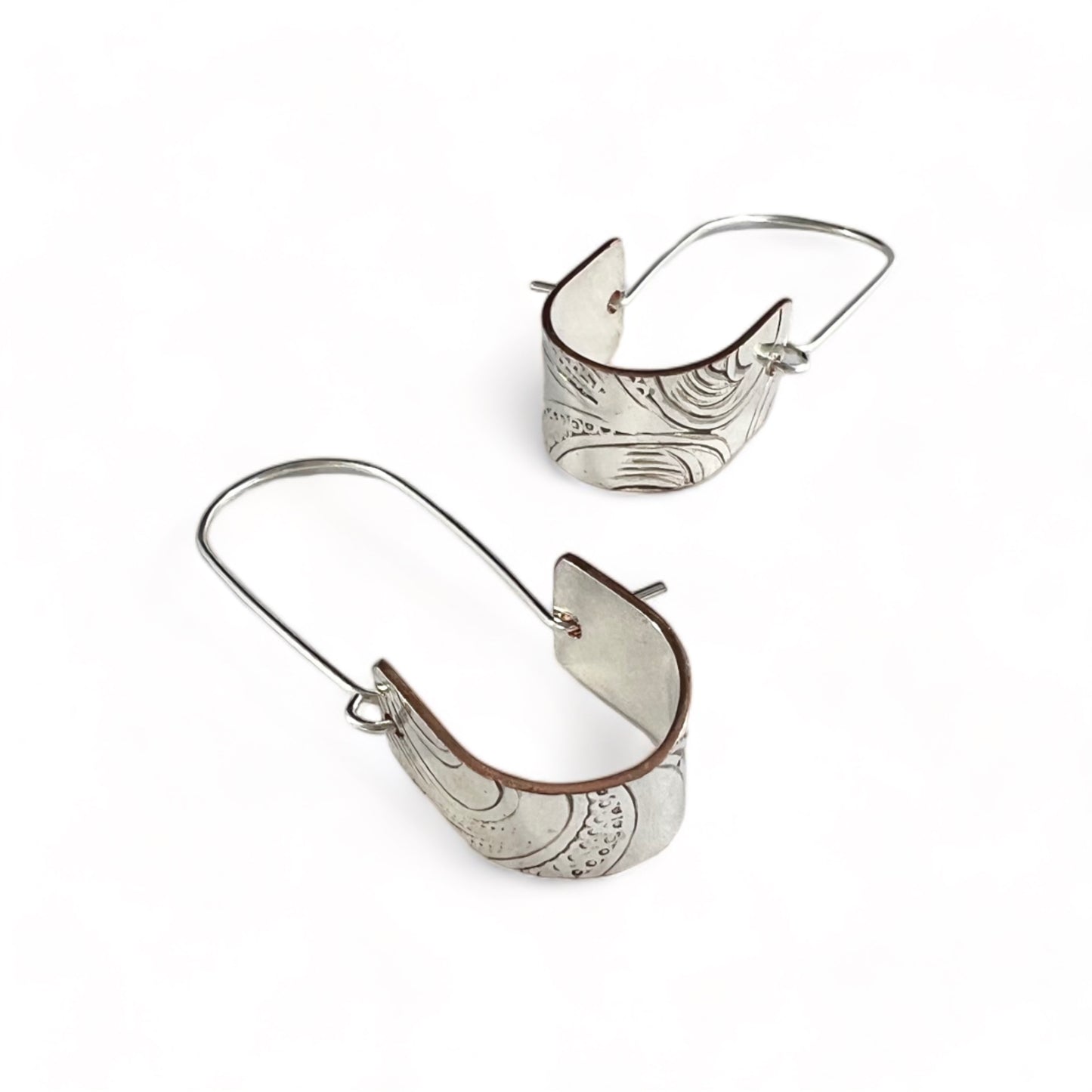 Silver Hoop Earrings