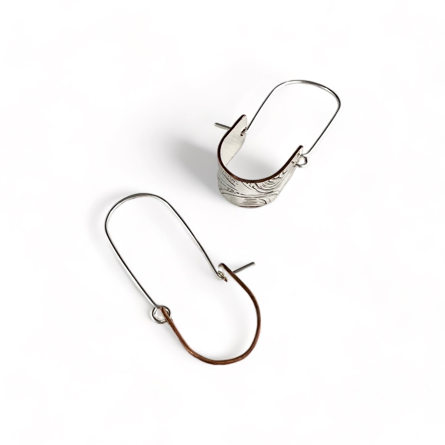 Silver Hoop Earrings
