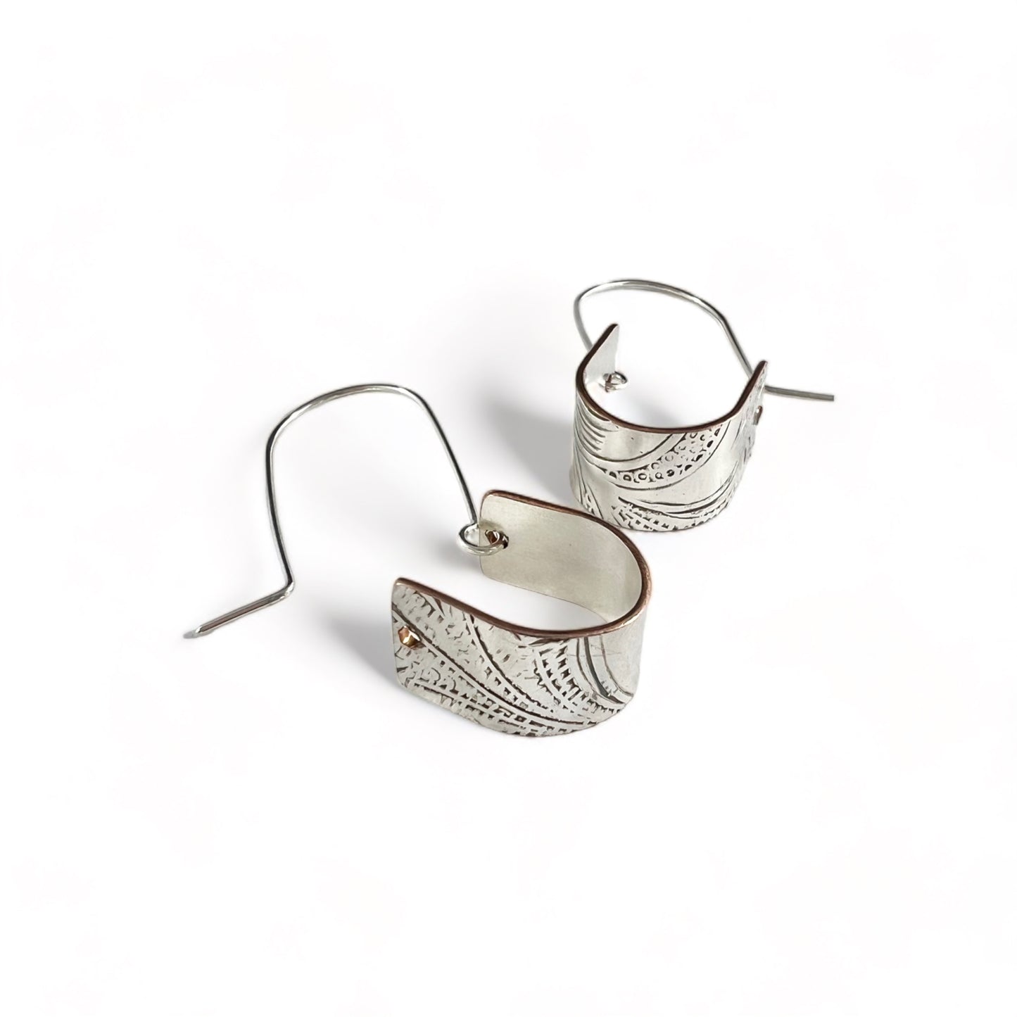 Silver Hoop Earrings