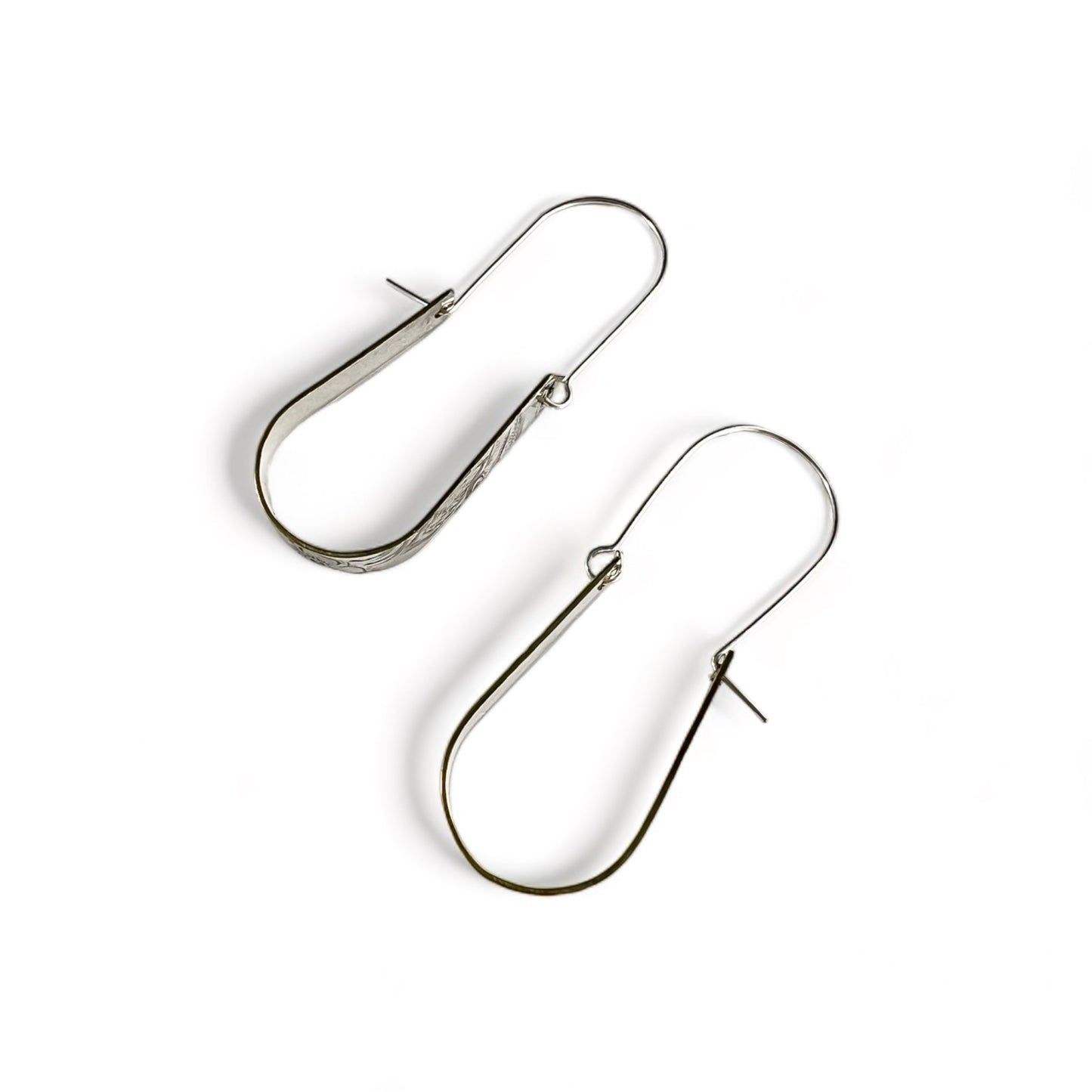 Silver Hoop Earrings