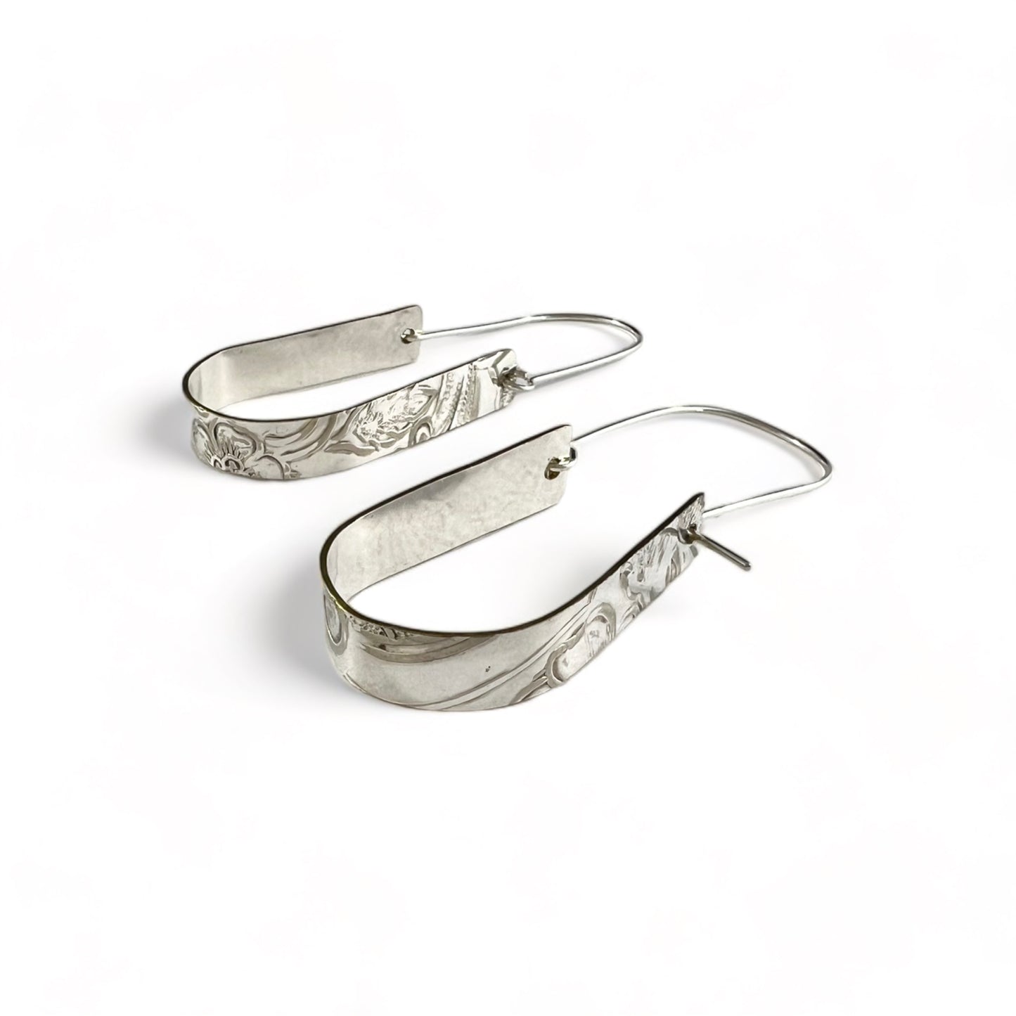 Silver Hoop Earrings