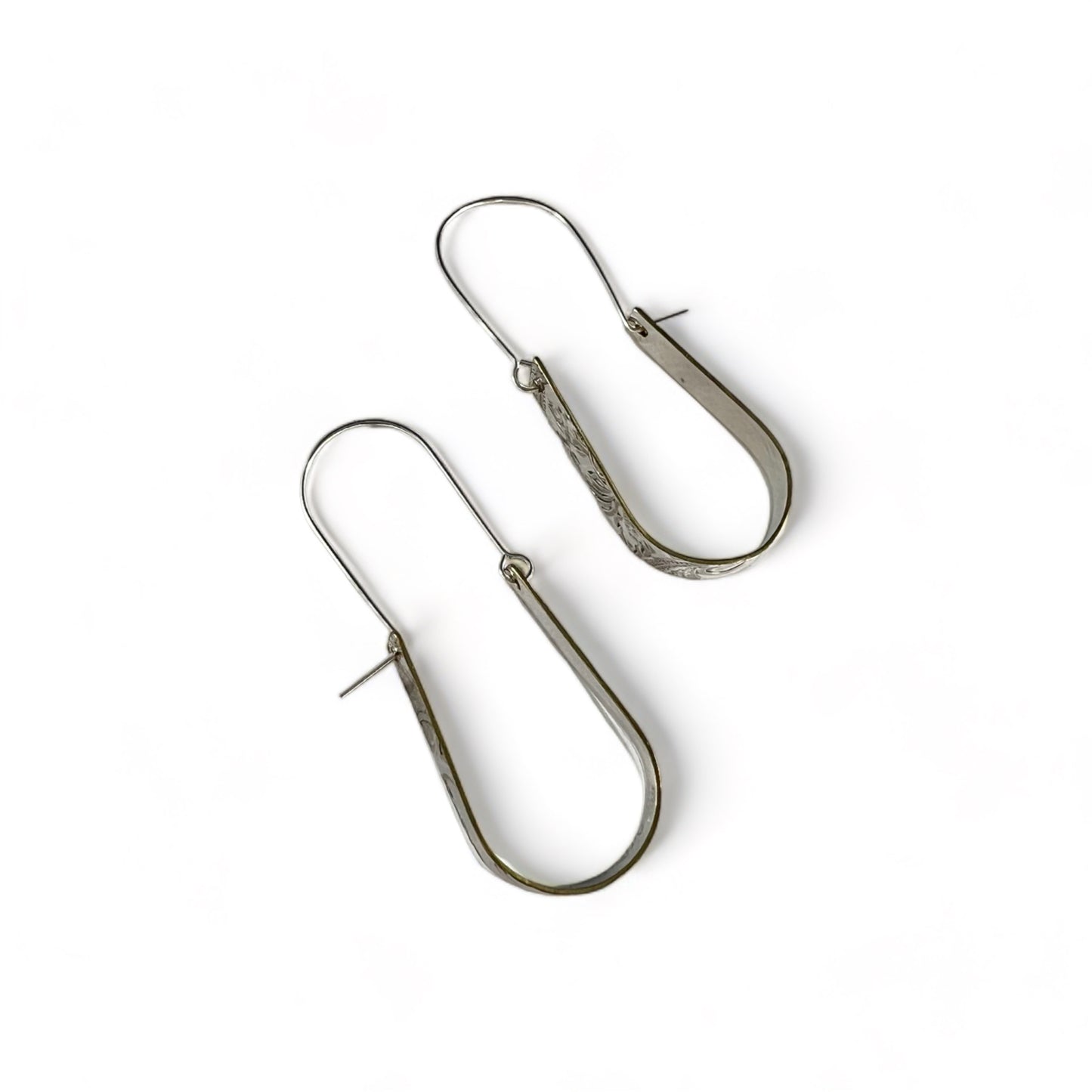 Silver Hoop Earrings