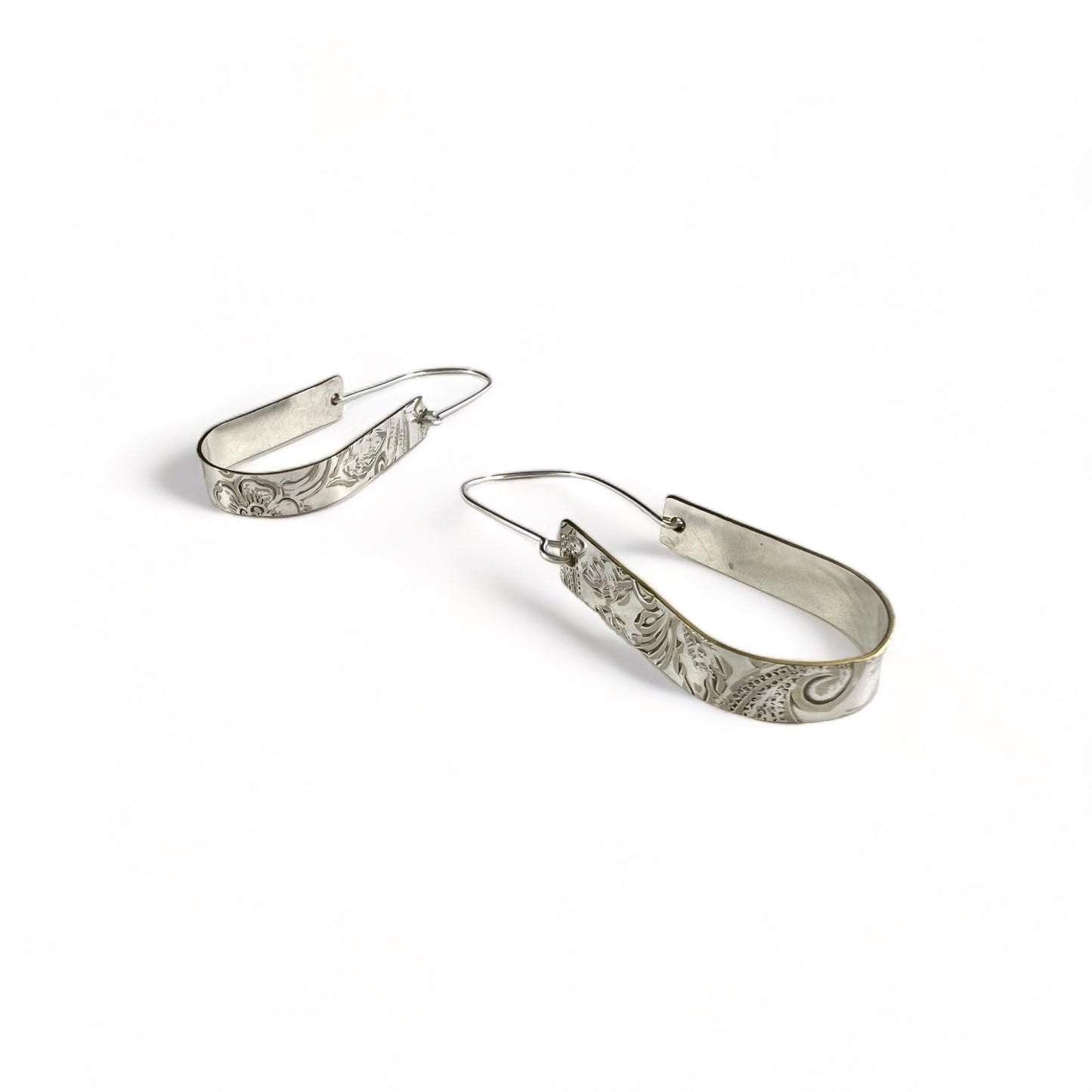 Silver Hoop Earrings