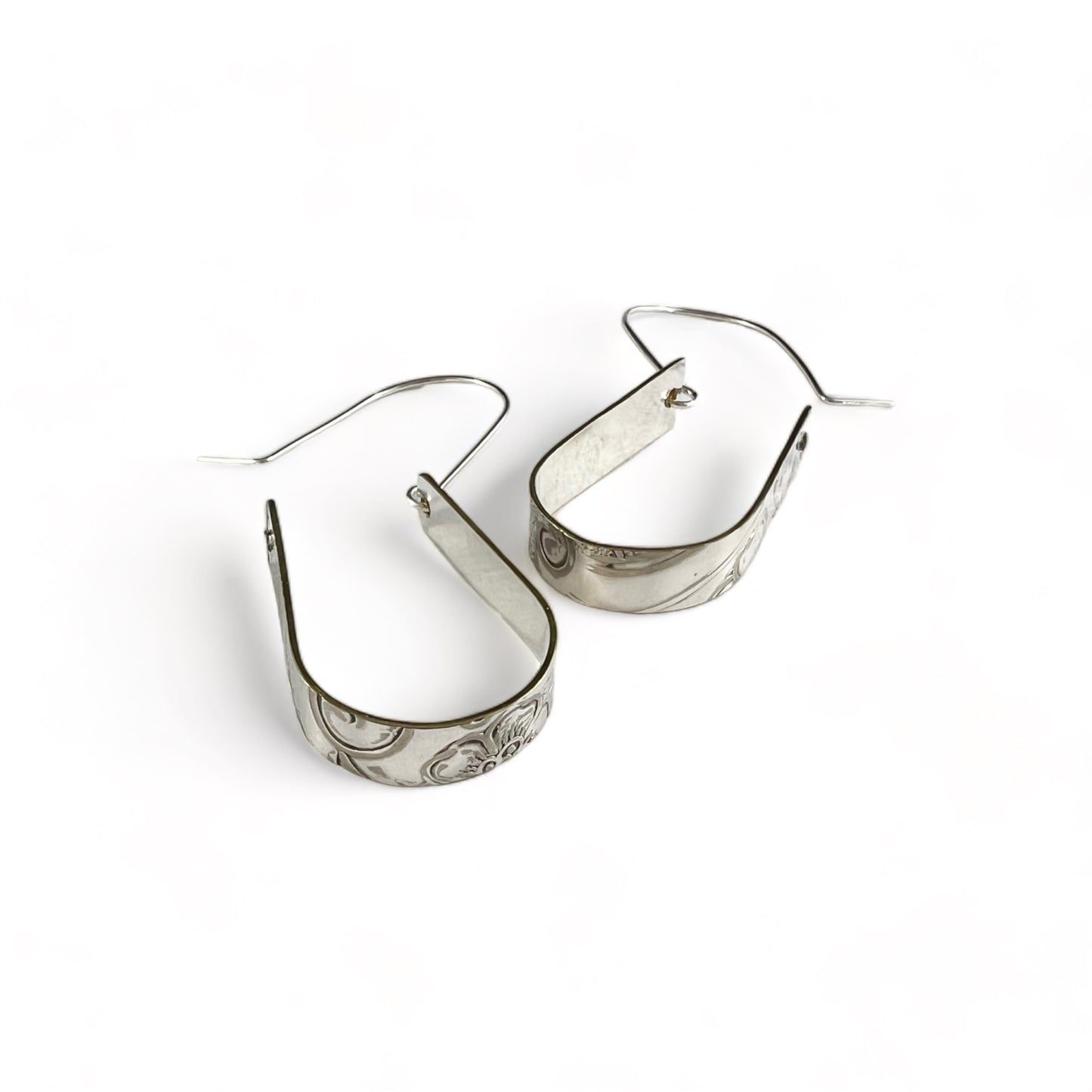 Silver Hoop Earrings