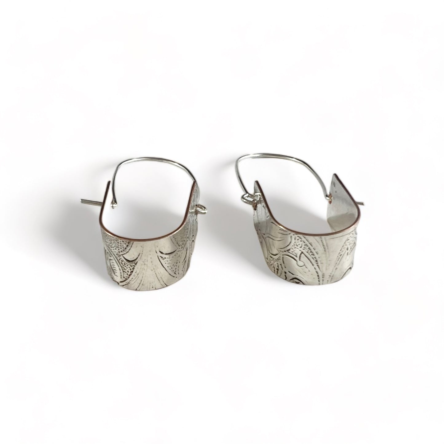 Silver Hoop Earrings