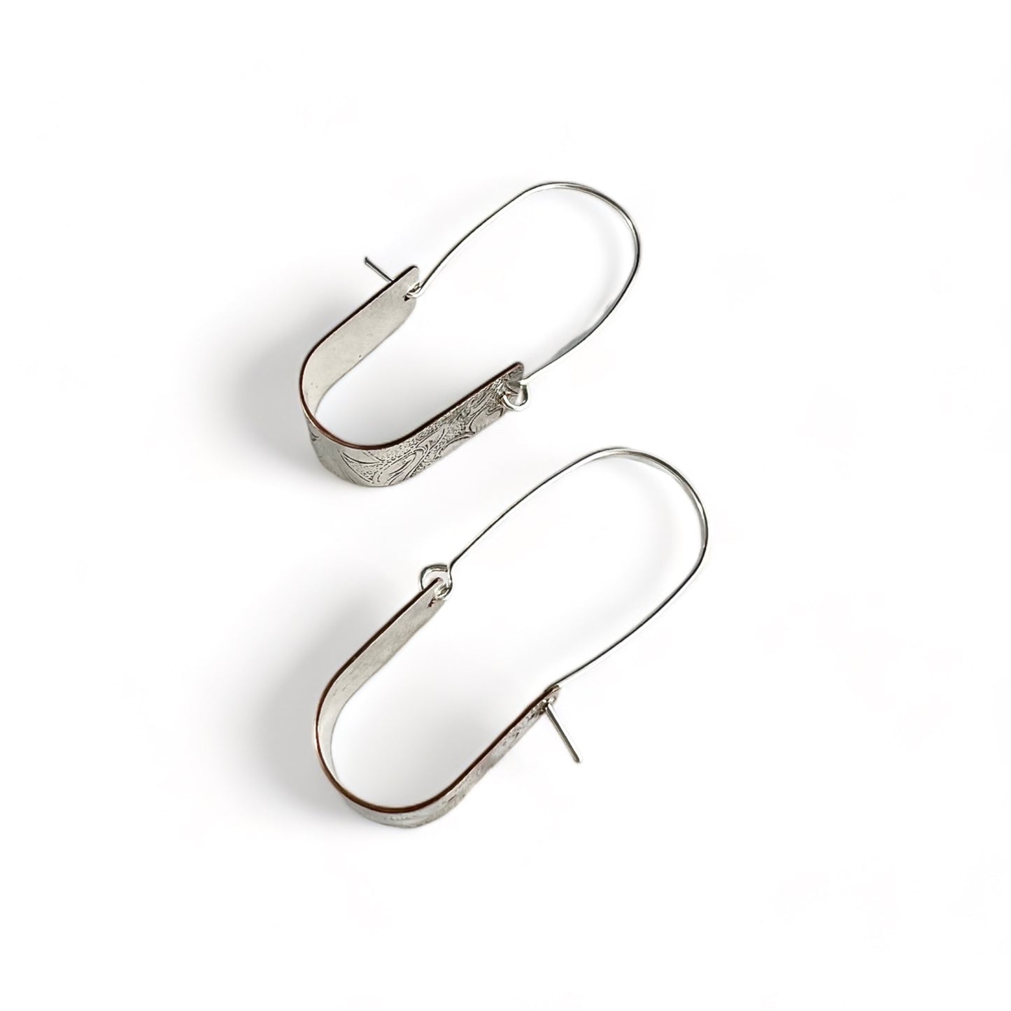 Silver Hoop Earrings