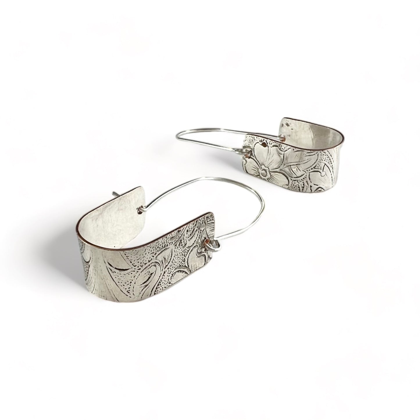 Silver Hoop Earrings
