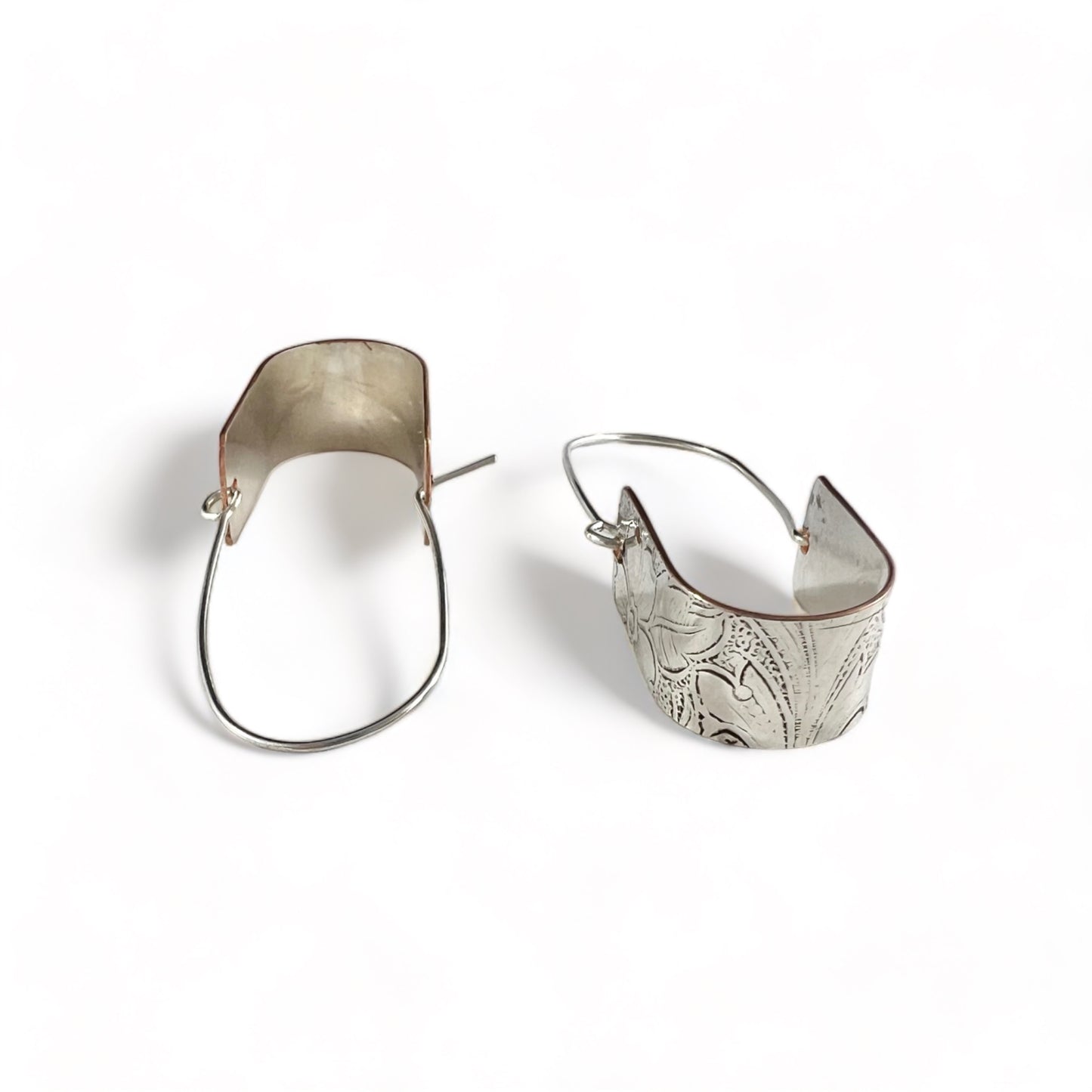 Silver Hoop Earrings
