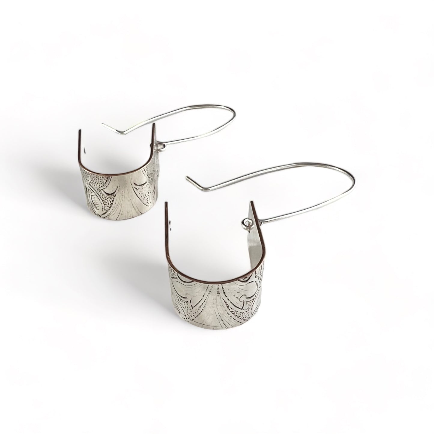 Silver Hoop Earrings