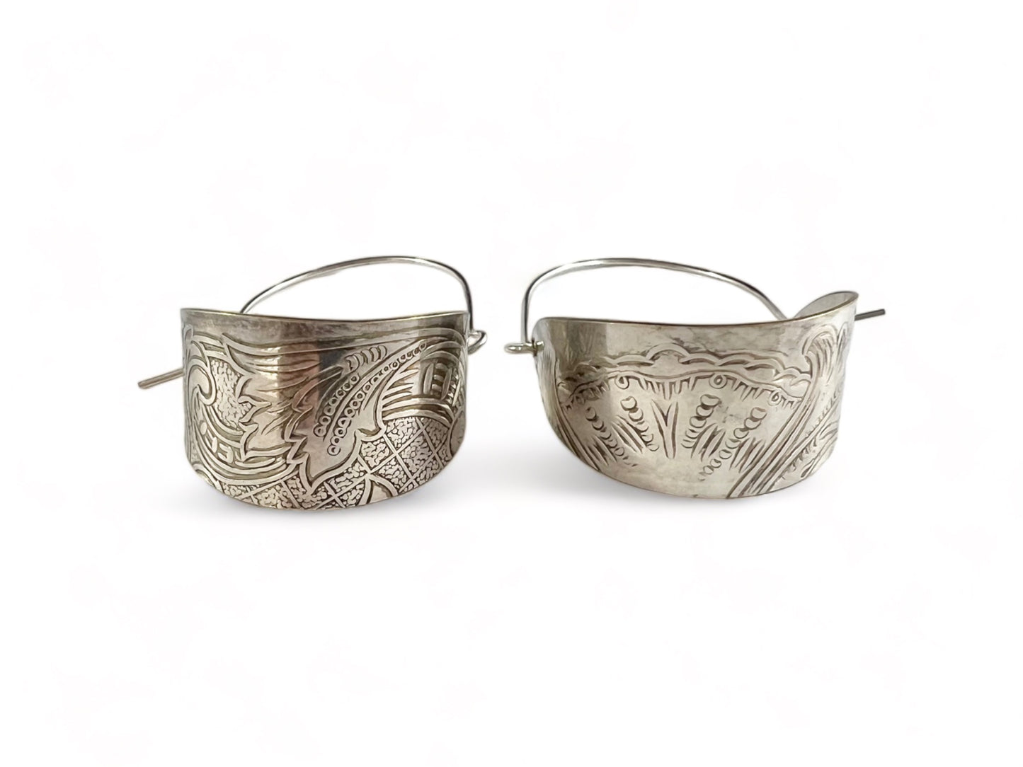 Silver Hoop Earrings