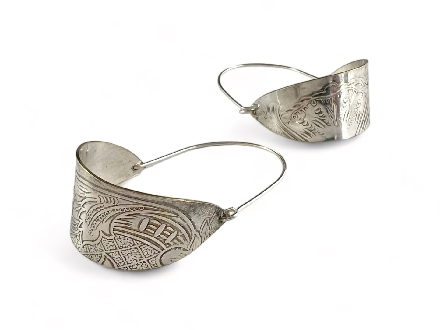 Silver Hoop Earrings