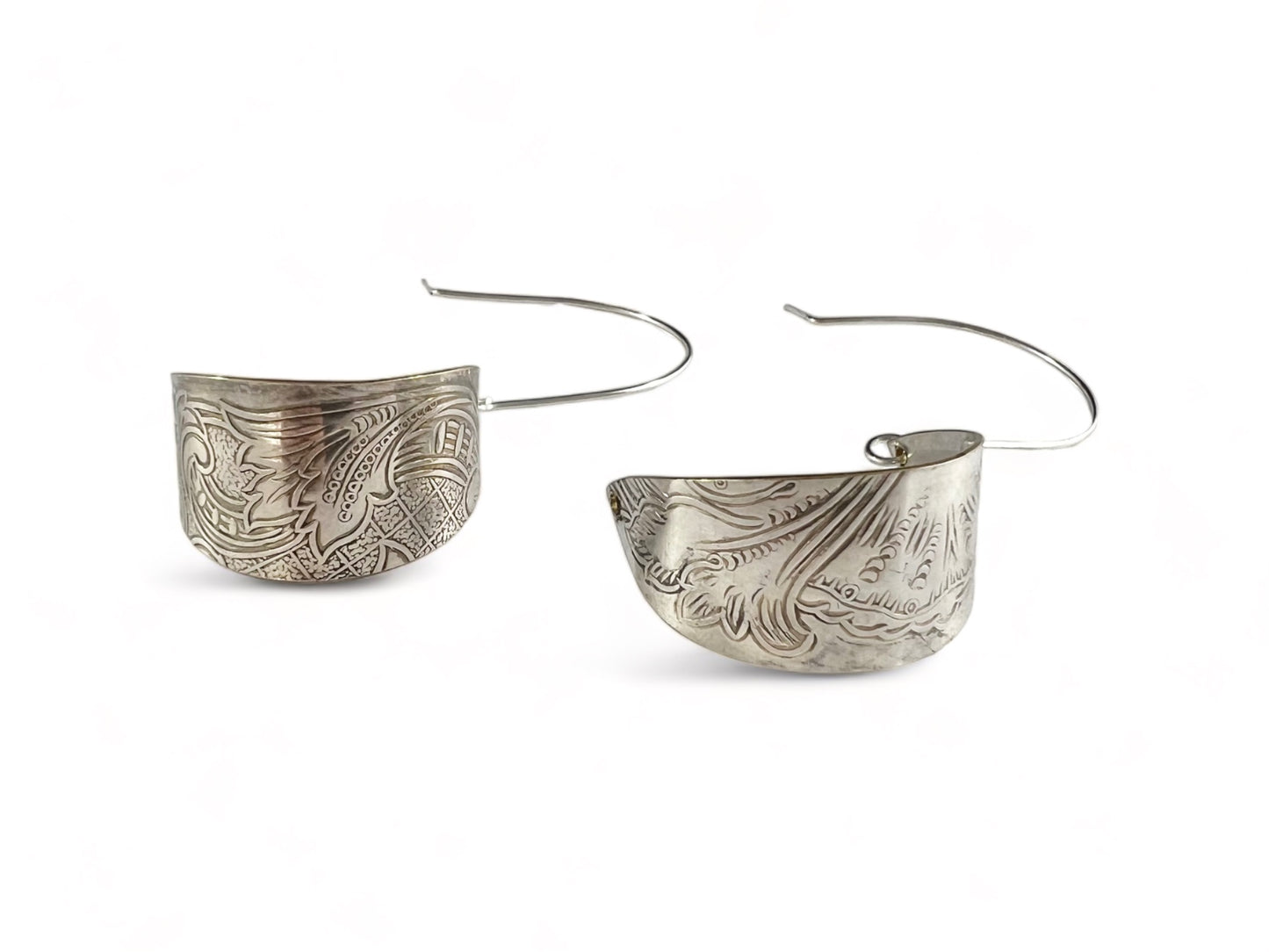 Silver Hoop Earrings