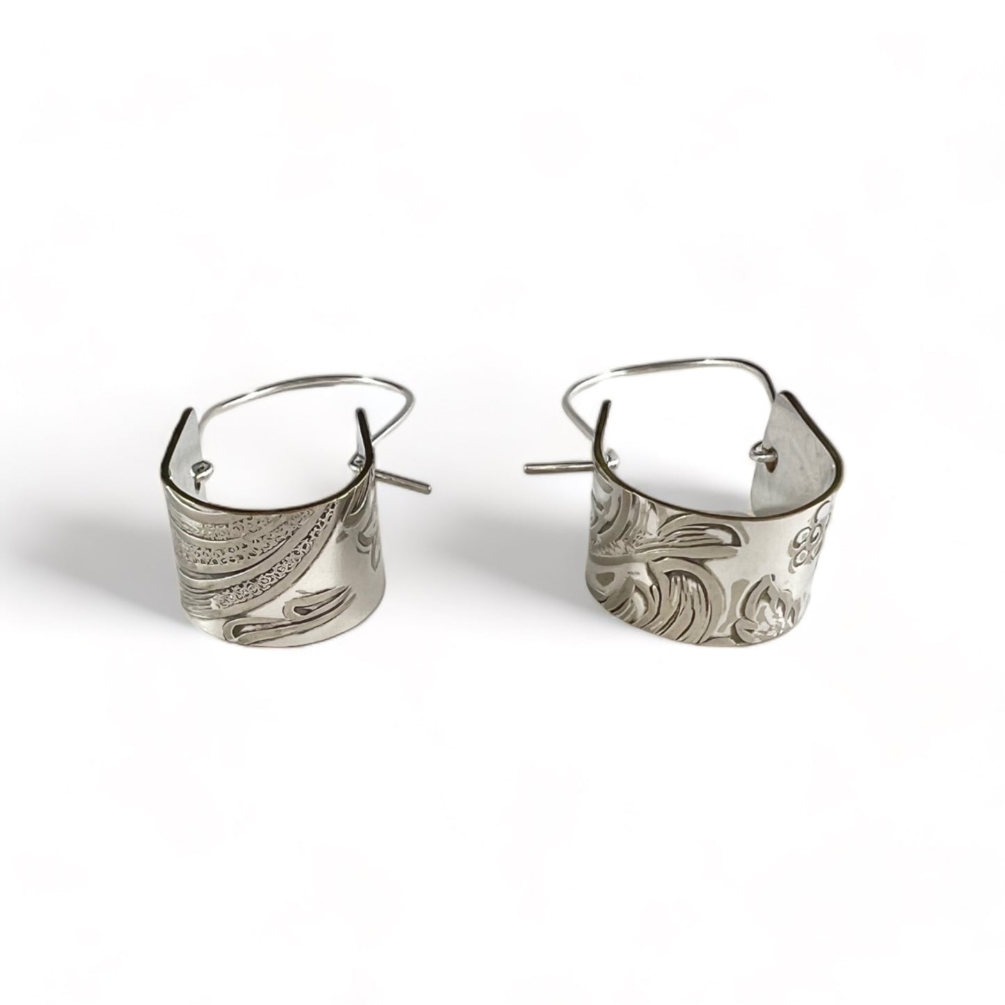 Silver Hoop Earrings