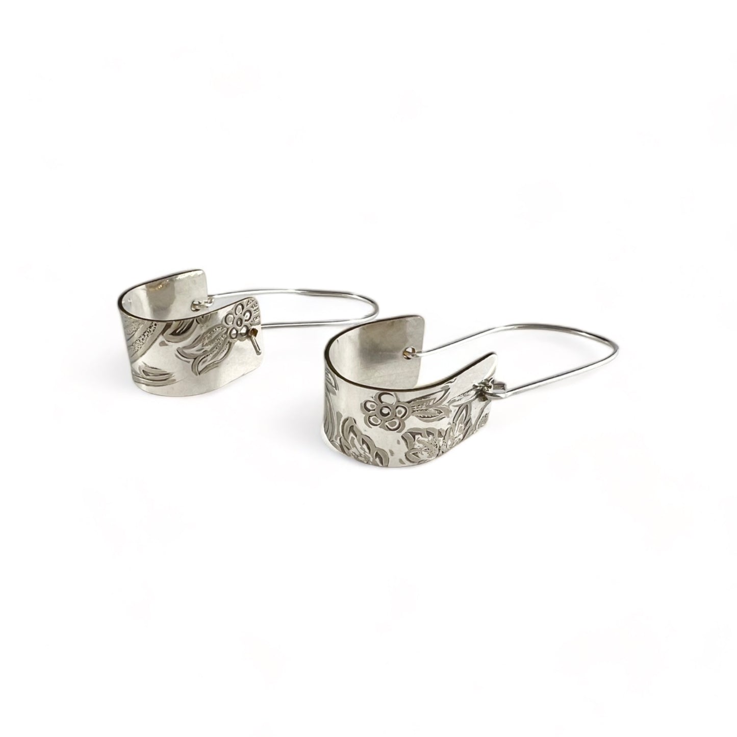 Silver Hoop Earrings