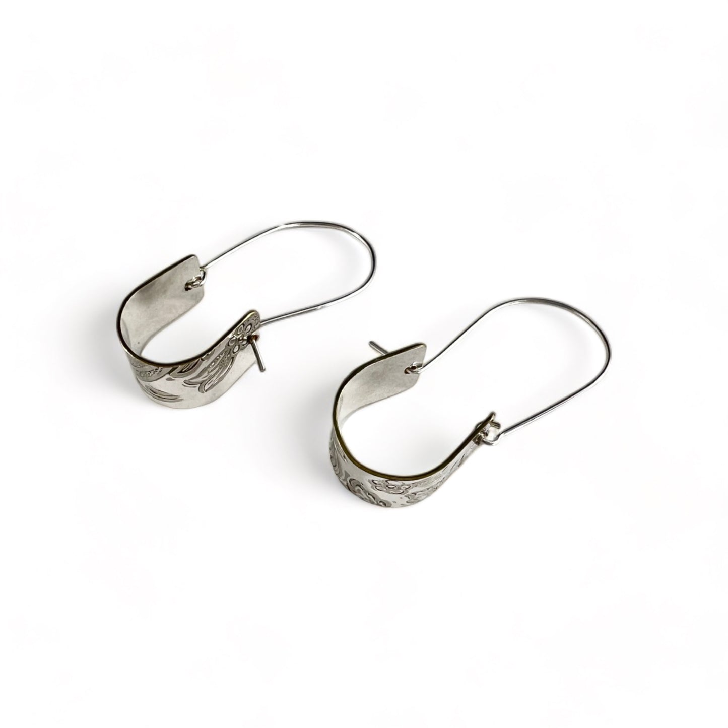 Silver Hoop Earrings