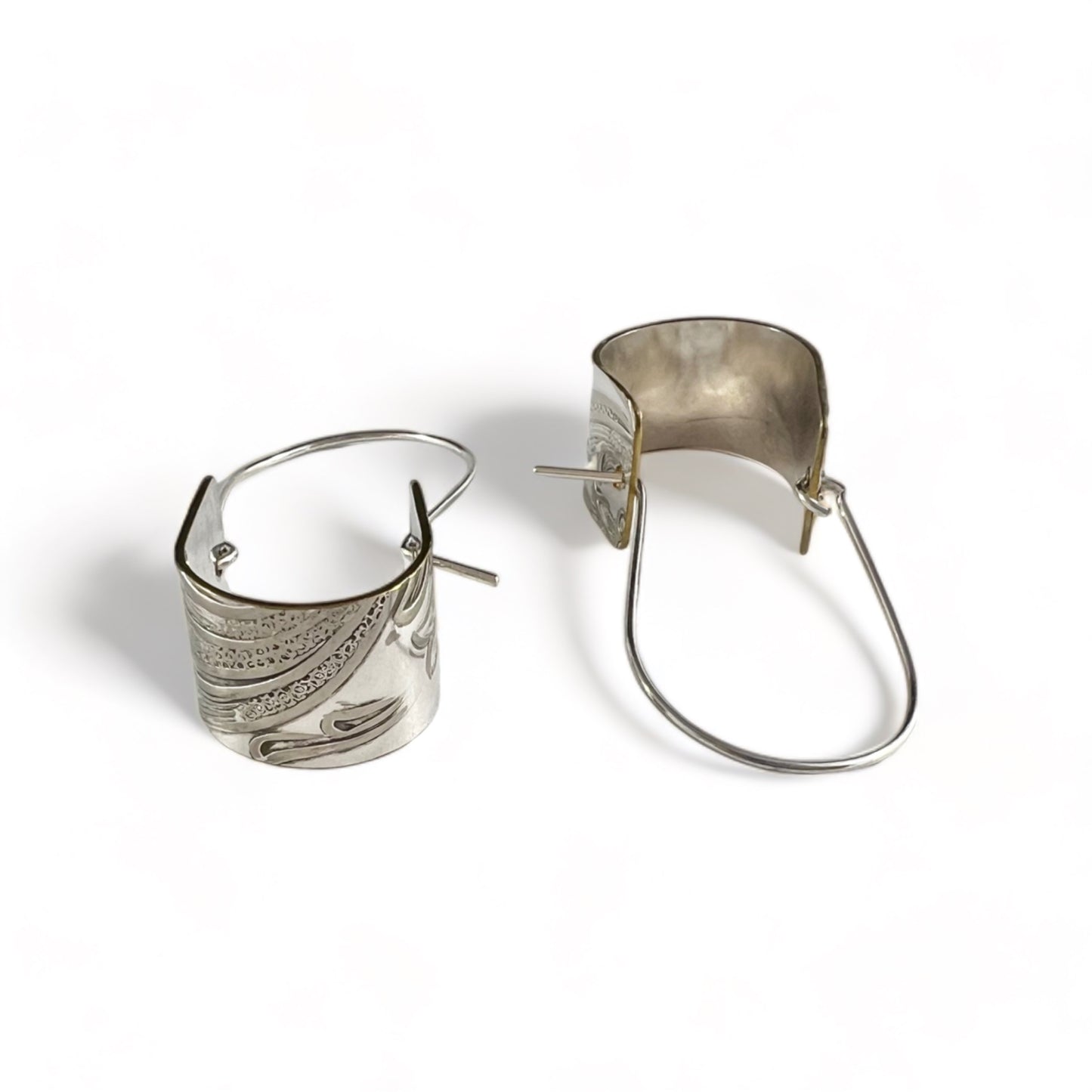 Silver Hoop Earrings