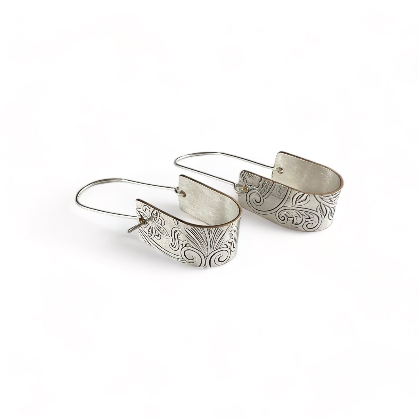 Silver Hoop Earrings