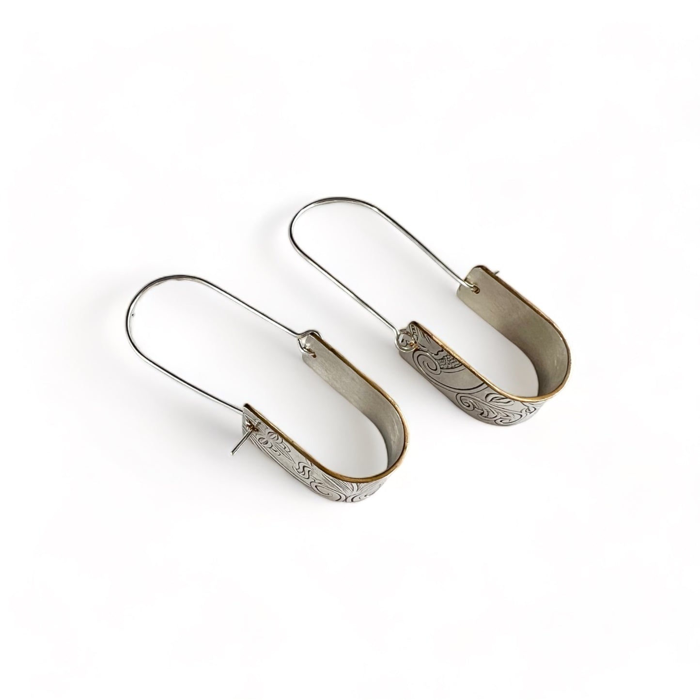 Silver Hoop Earrings