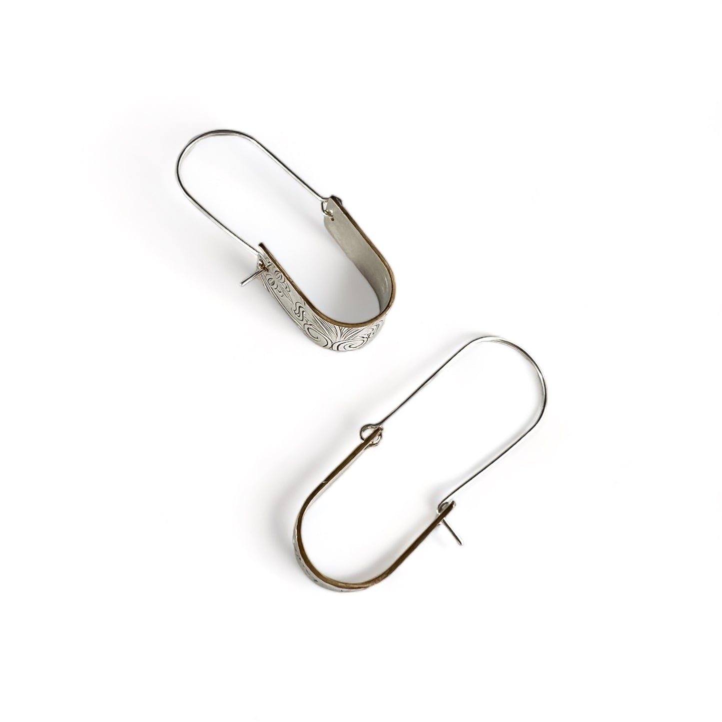 Silver Hoop Earrings