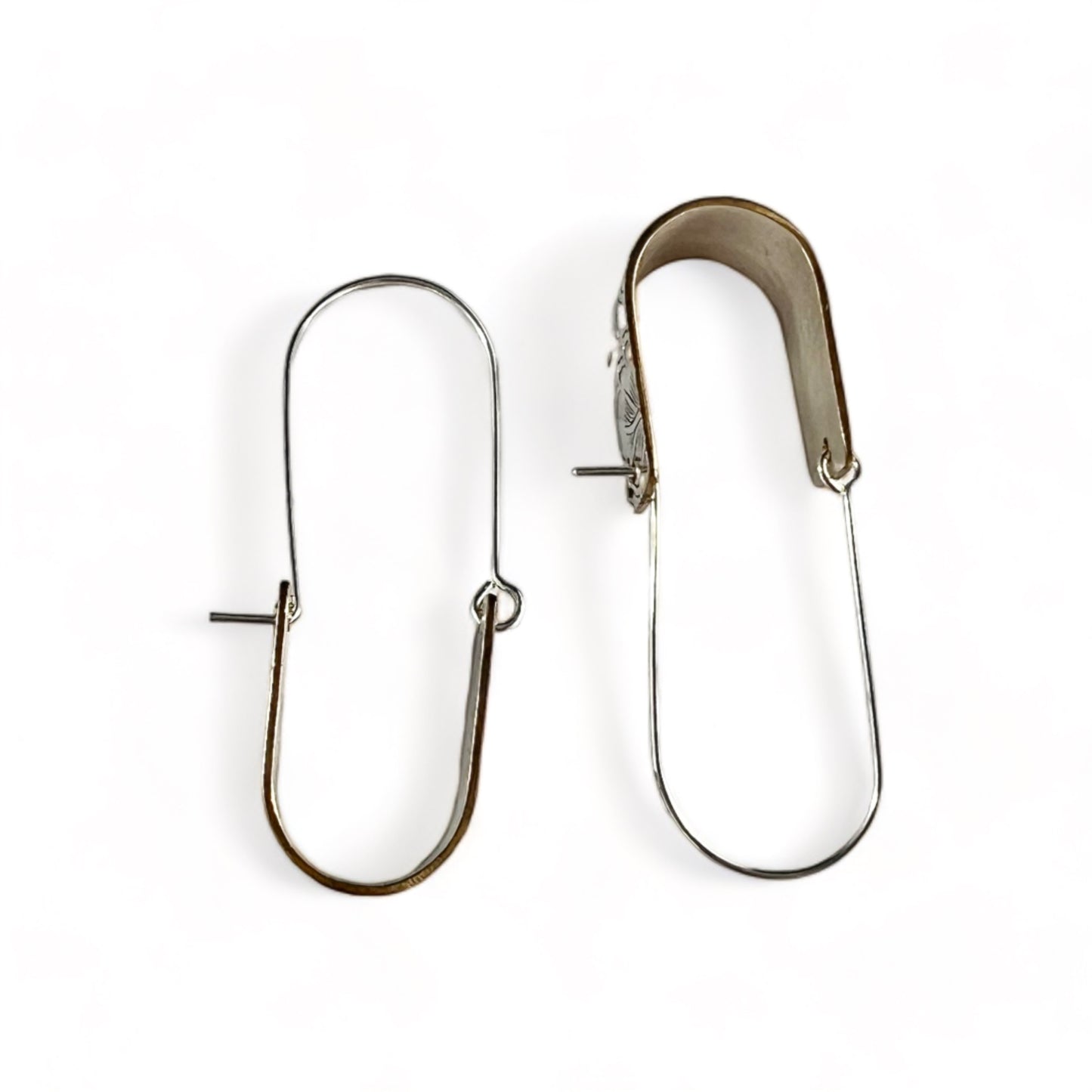 Silver Hoop Earrings