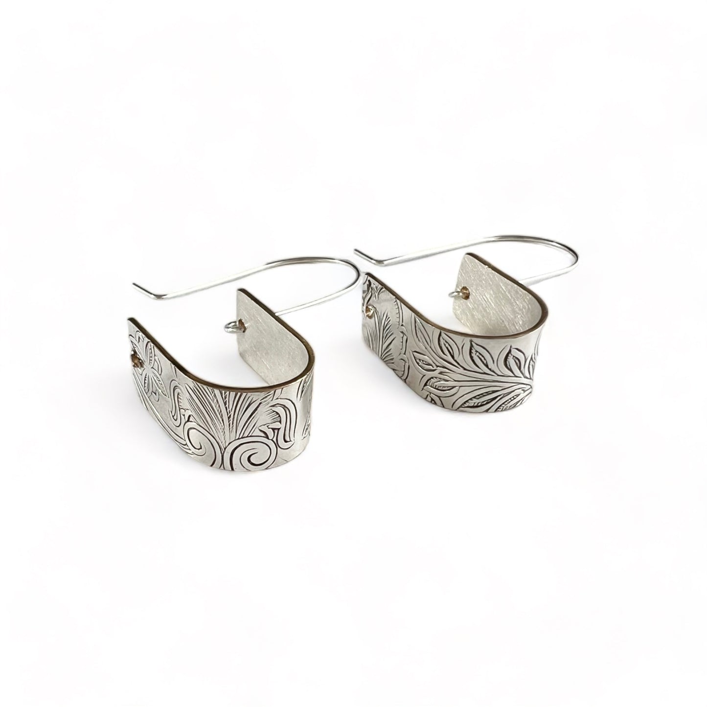 Silver Hoop Earrings