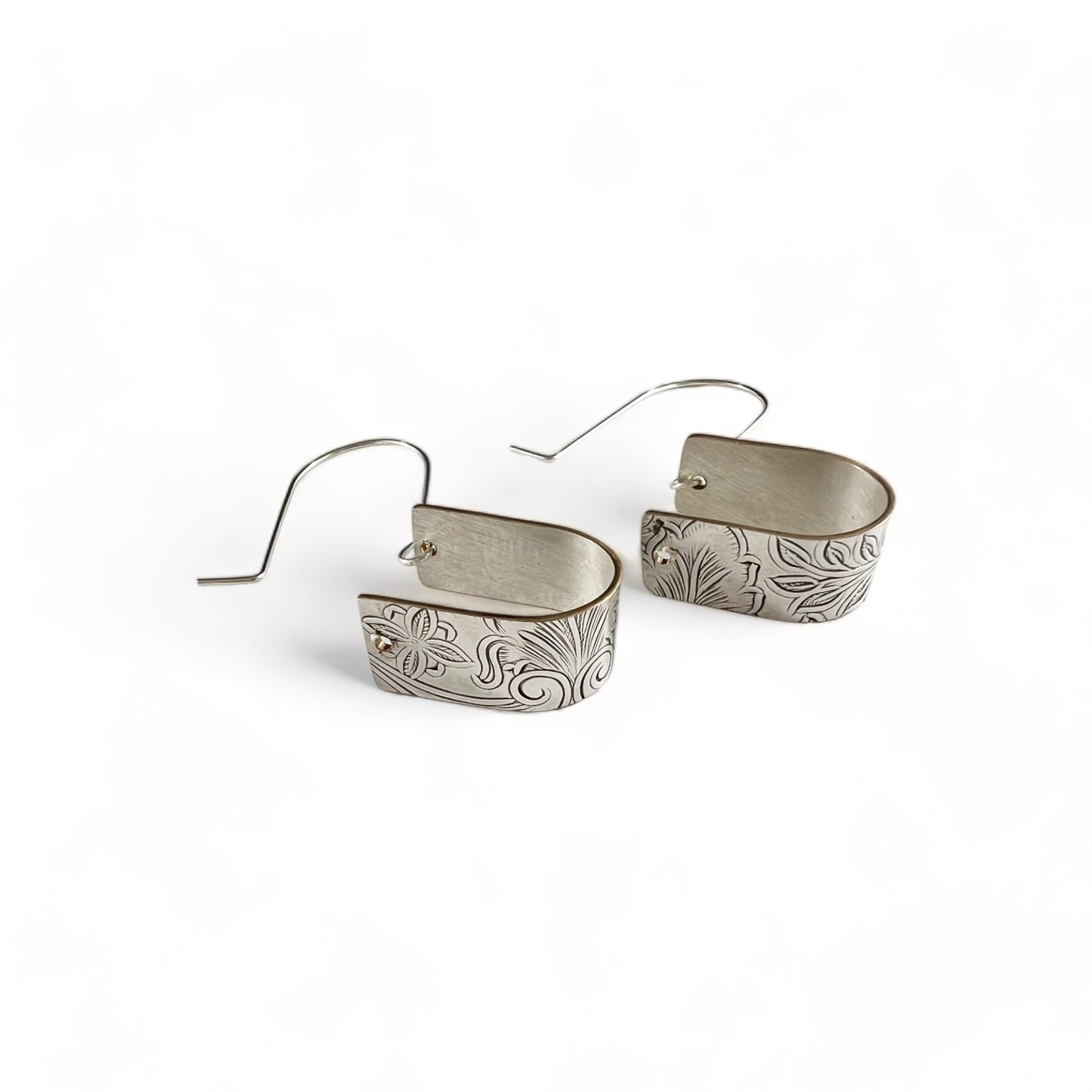 Silver Hoop Earrings
