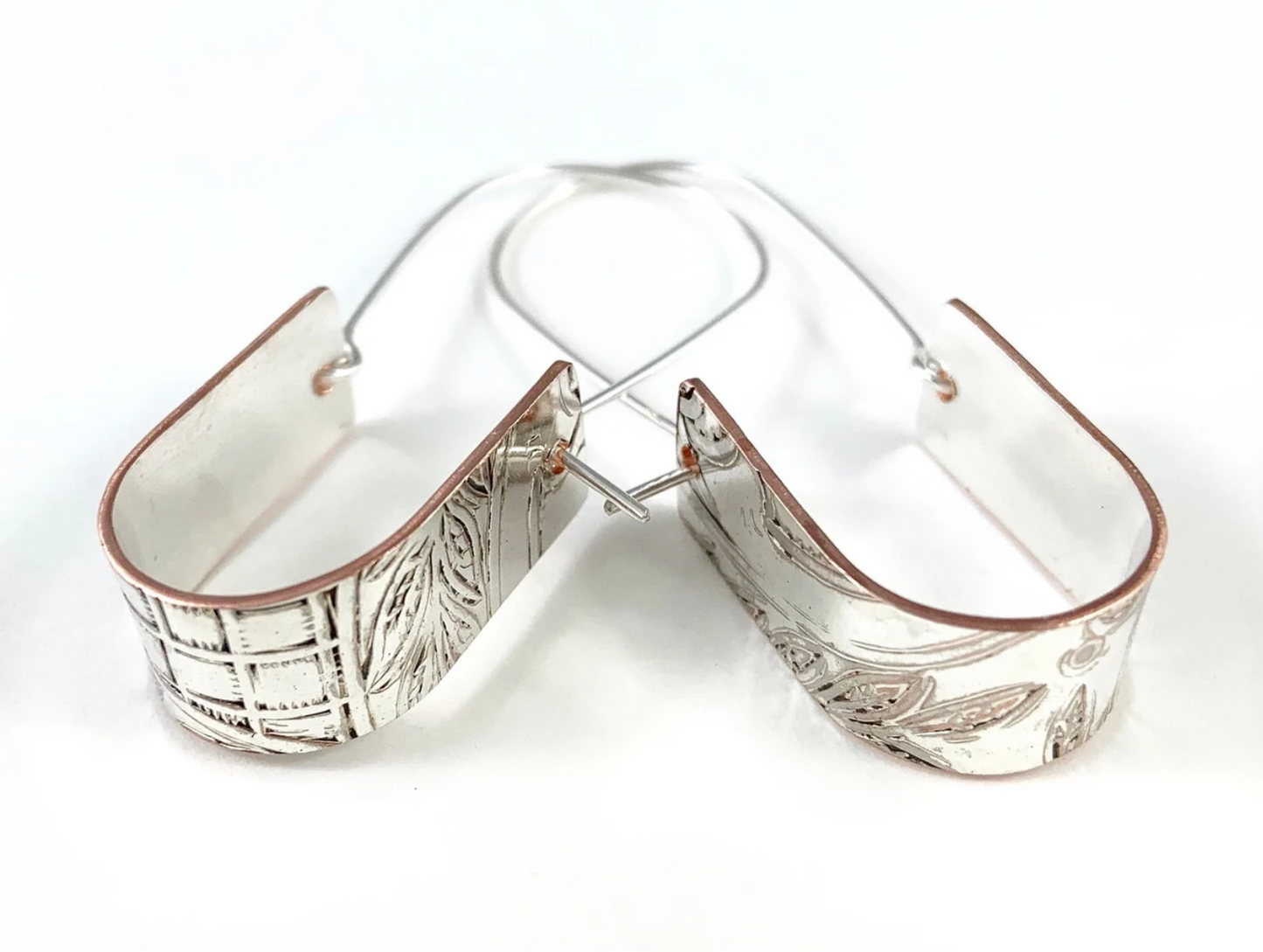 Silver Hoop Earrings