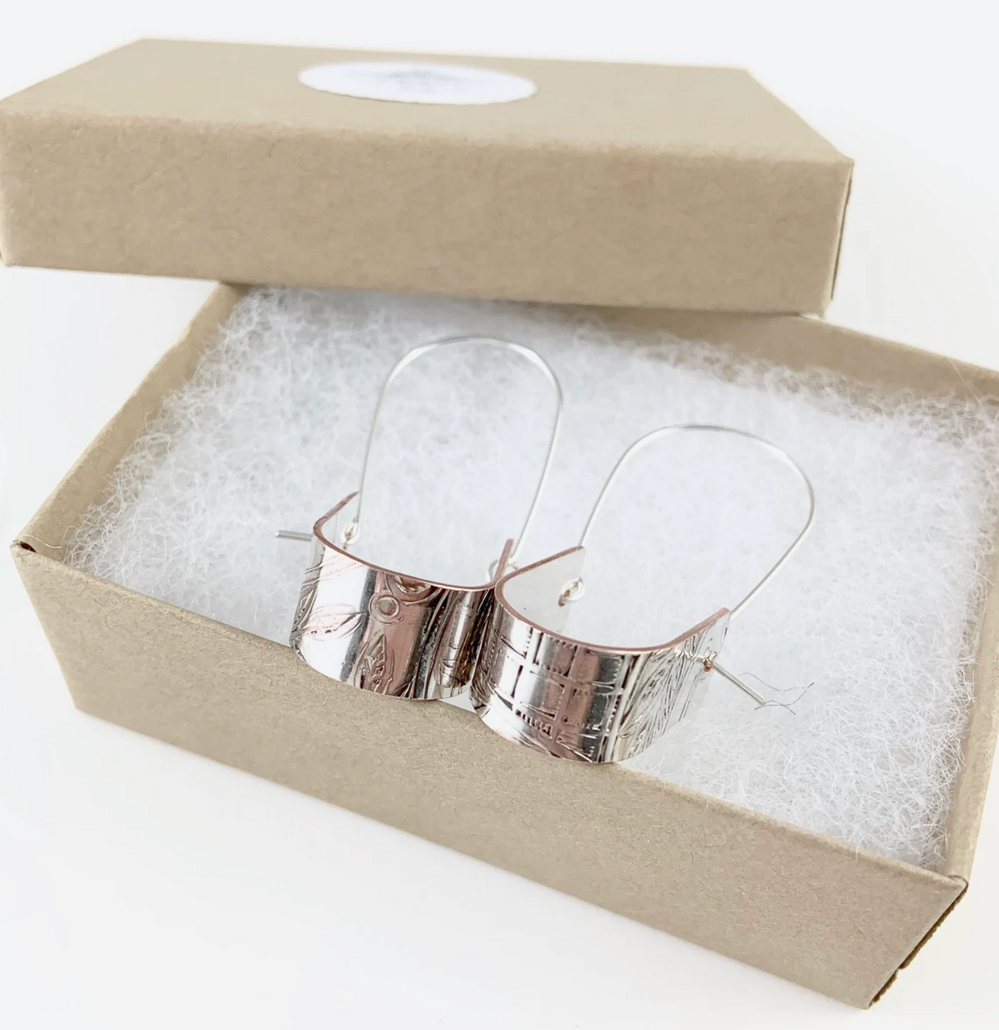 Silver Hoop Earrings