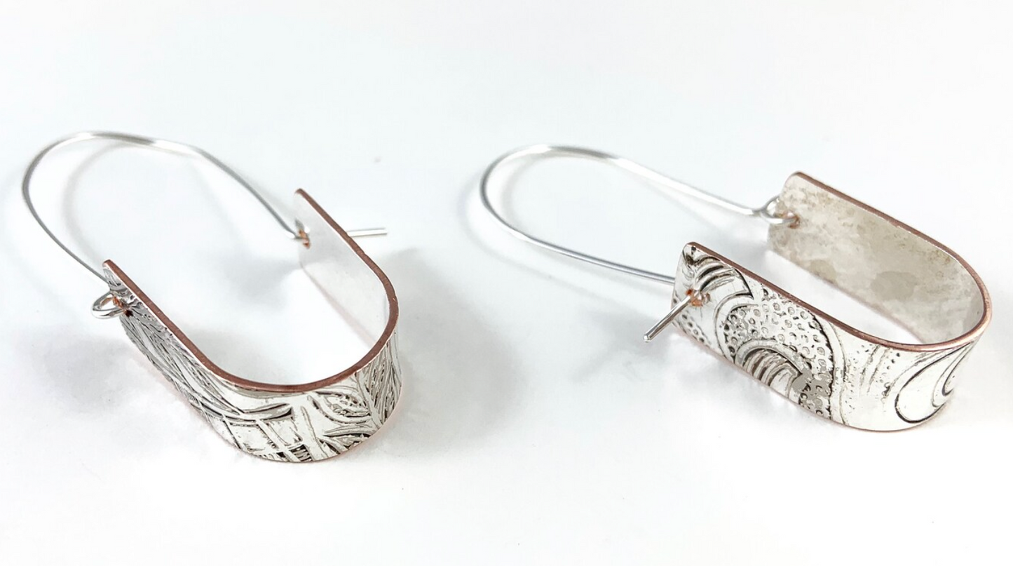 Silver Hoop Earrings