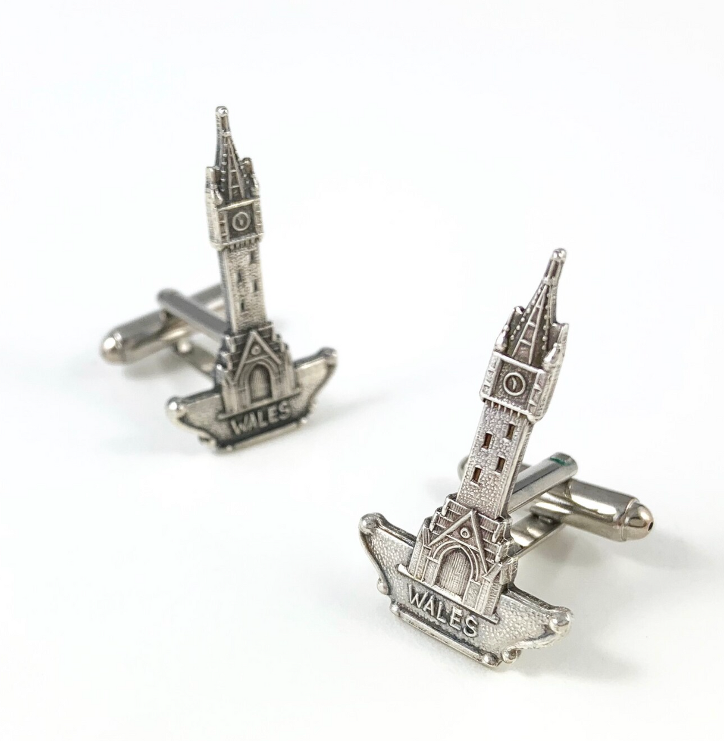 Silver Welsh Cufflinks