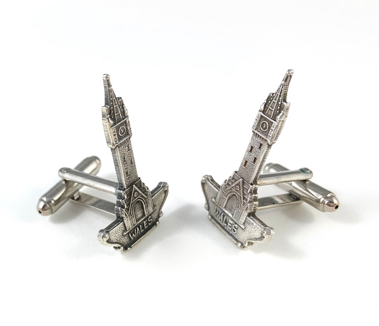 Silver Welsh Cufflinks