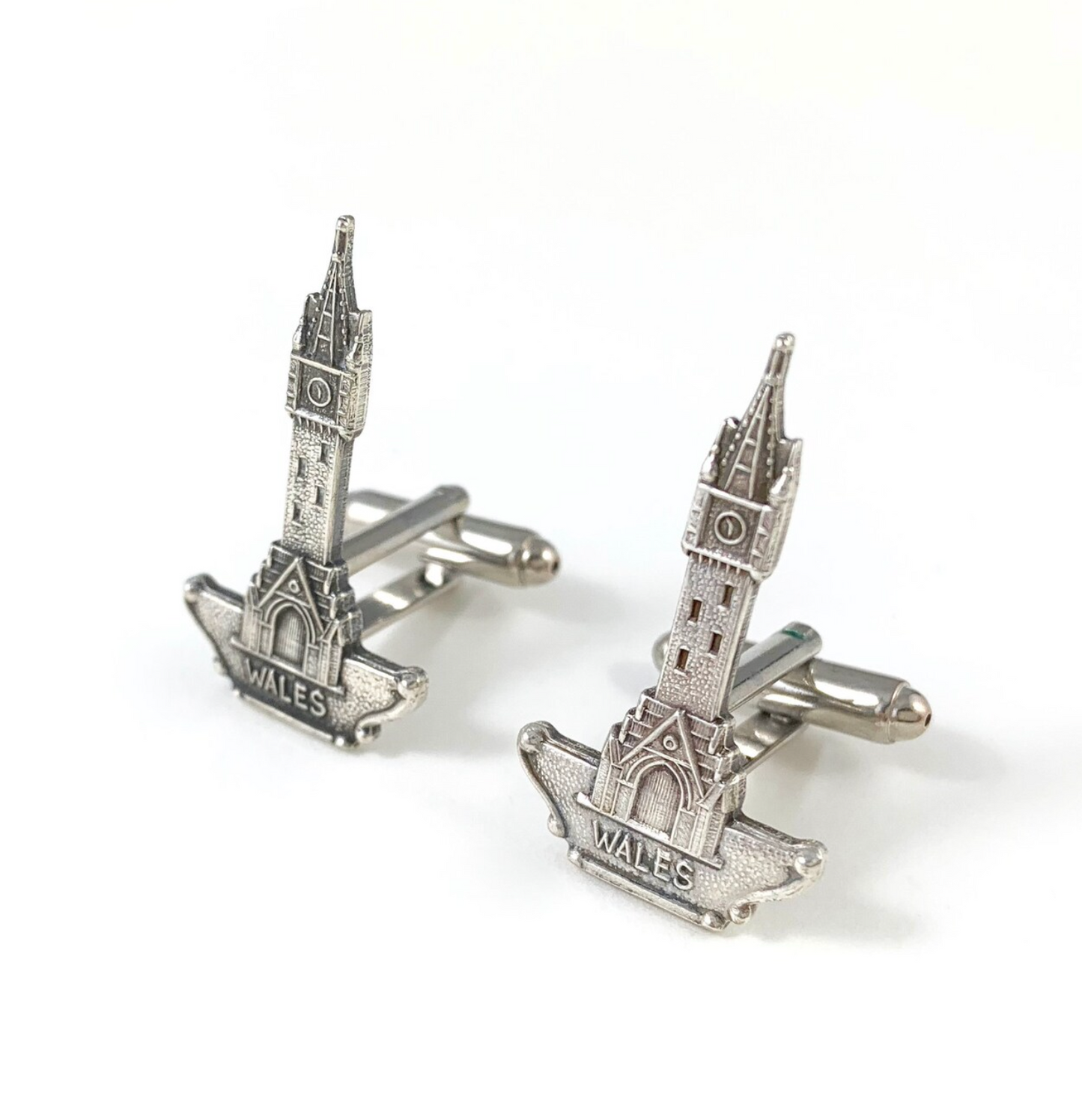 Silver Welsh Cufflinks