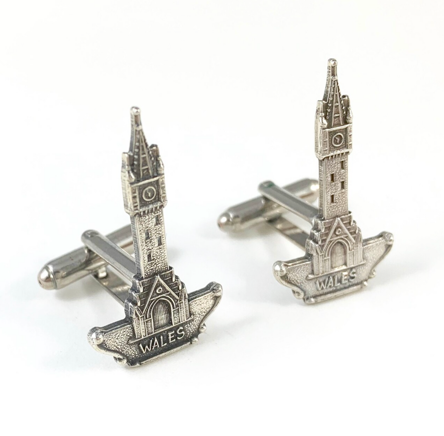 Silver Welsh Cufflinks
