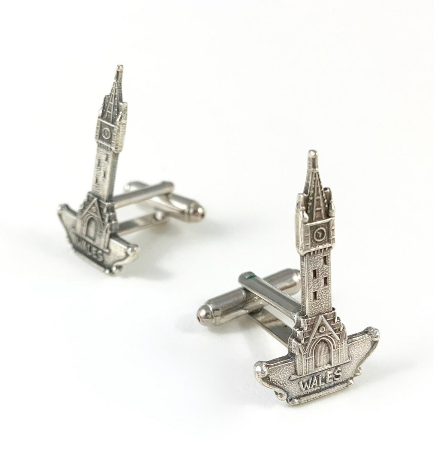 Silver Welsh Cufflinks